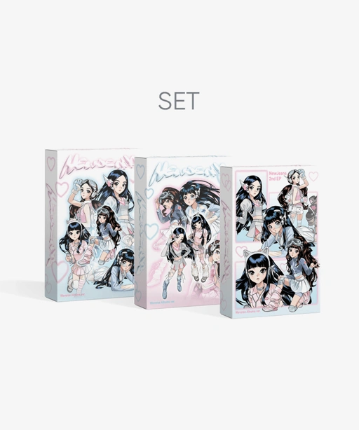 Image of NewJeans 2nd EP 'Get Up' Weverse Albums ver. (Set)