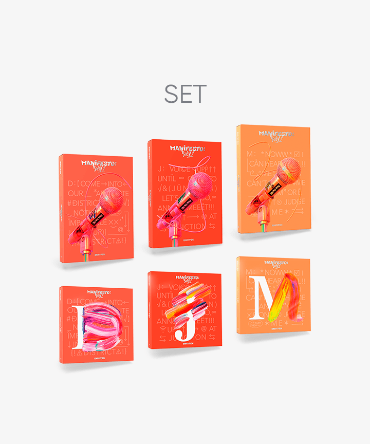 MANIFESTO : DAY 1 (Set) + MANIFESTO : DAY 1 (ENGENE ver.) (Set)
