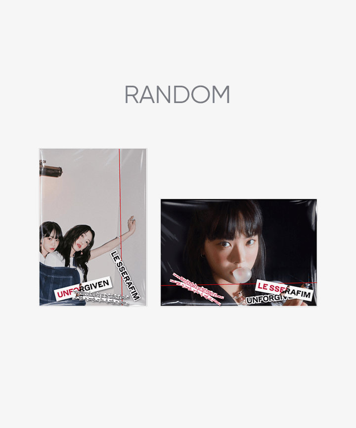 1st Studio Album 'UNFORGIVEN' (WEVERSE ALBUMS Ver.) Random