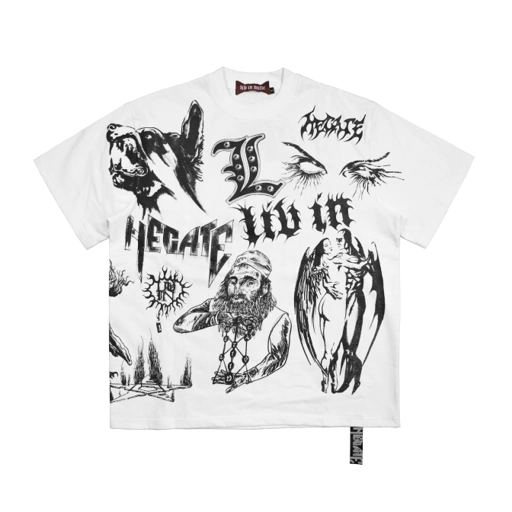Image of LIV IN HECATE - BOLDNESS WHITE TEE