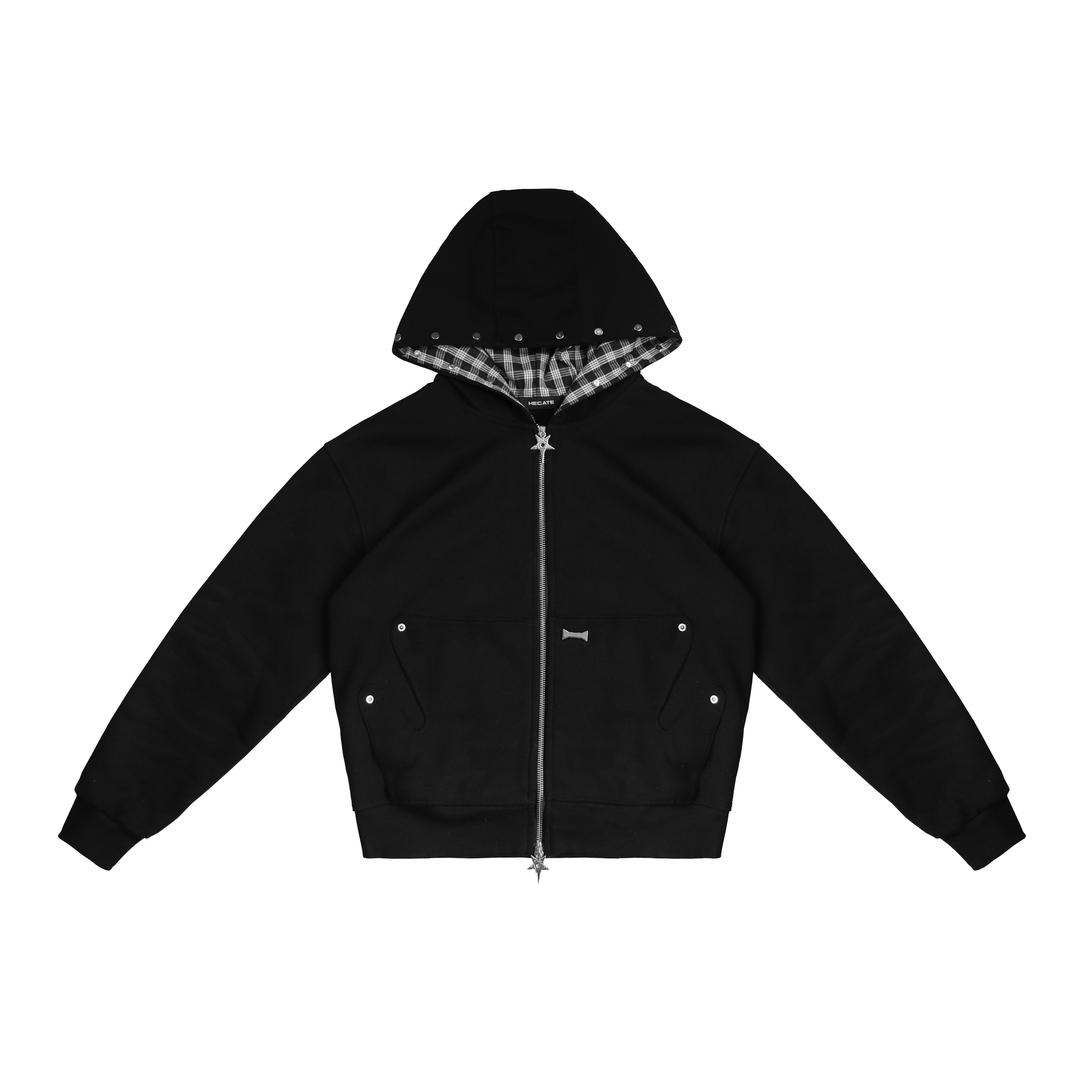 HECATE - VEIL ZIPHOOD FITTED