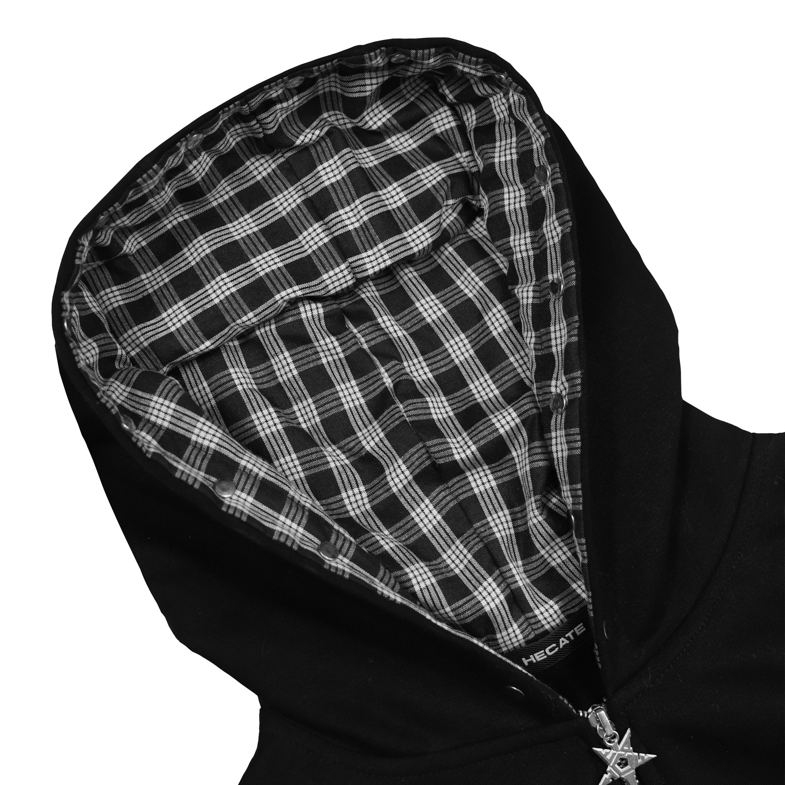 HECATE - VEIL ZIPHOOD FITTED
