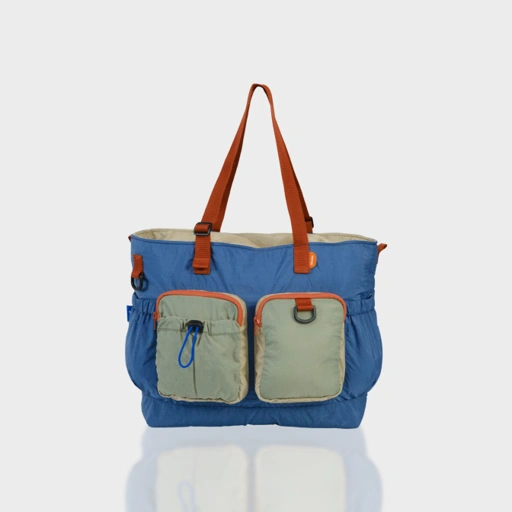Image of Evroa Essa Tote Bag - Coastal Day