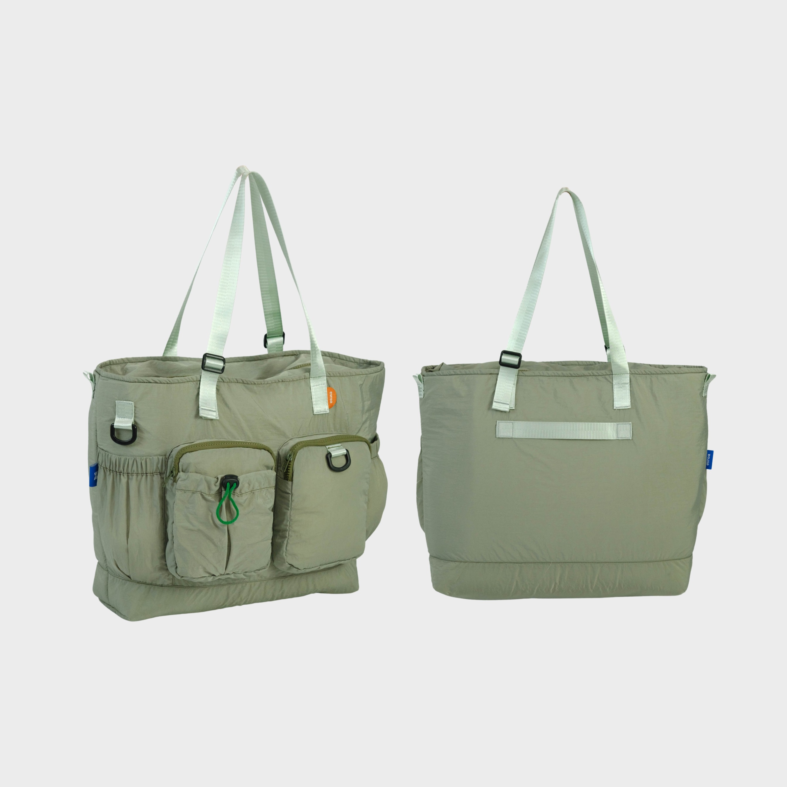 Evroa Essa Tote Bag - Sage Green