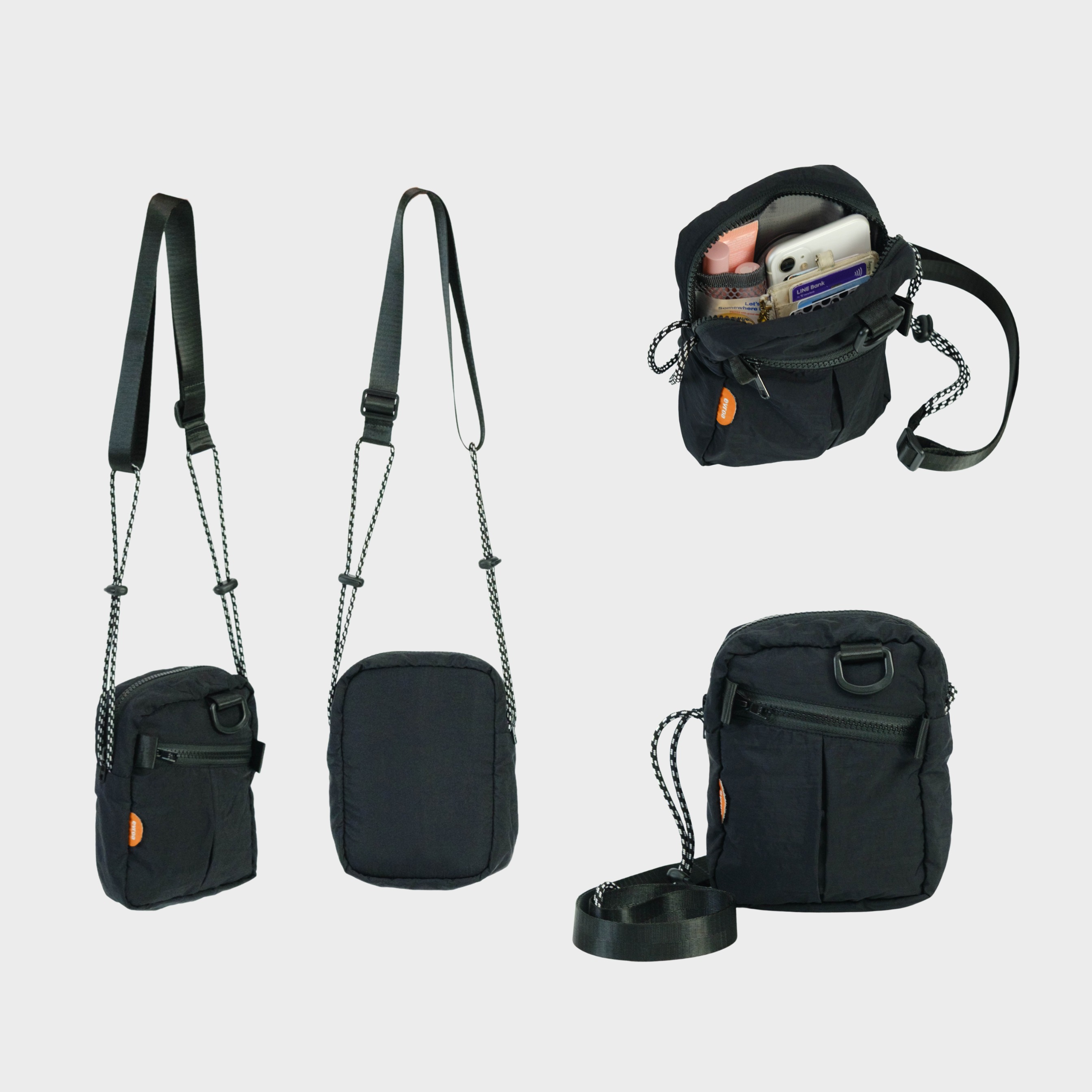 Evroa Pico SlingBag - Black