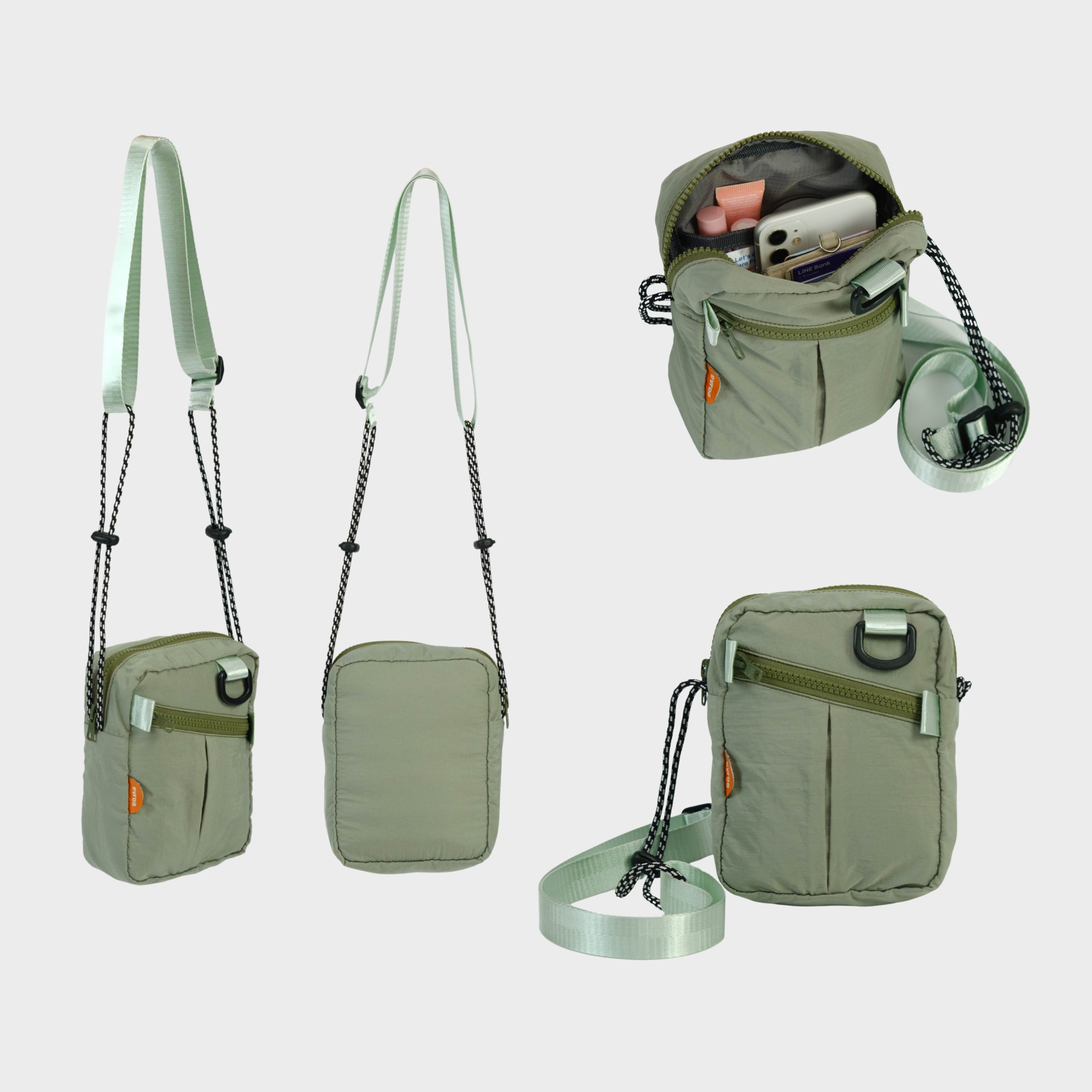 Evroa Pico SlingBag - Sage Green