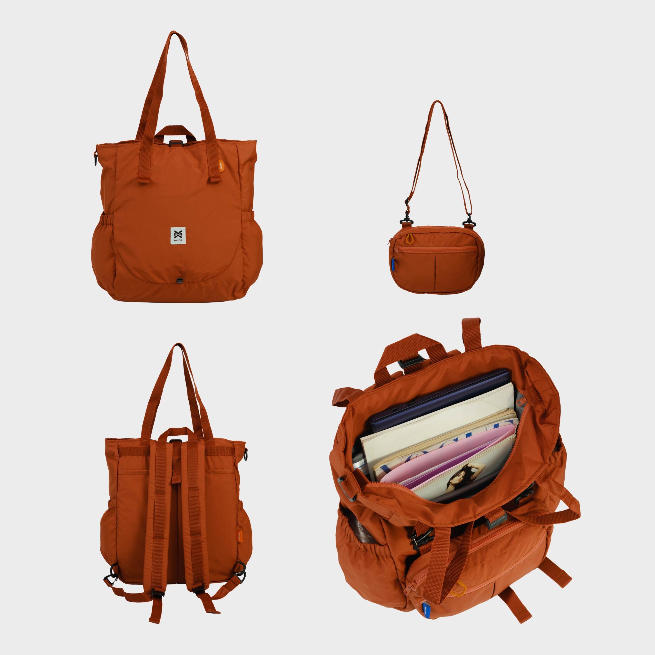 Evroa Alter Totepack - Terracota