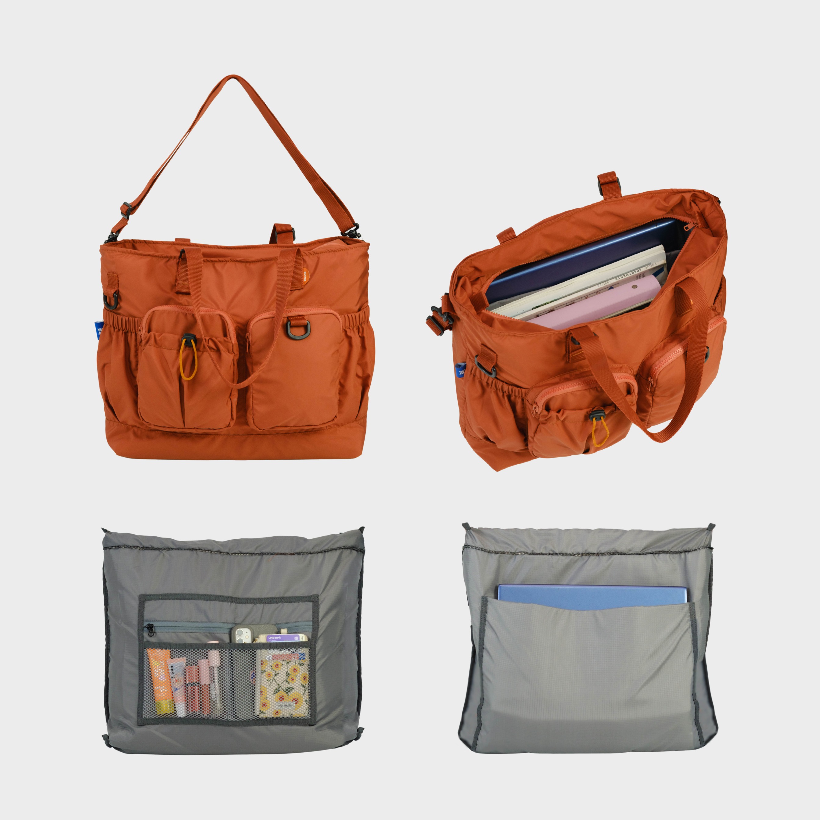 Evroa Essa Tote Bag - Terracota