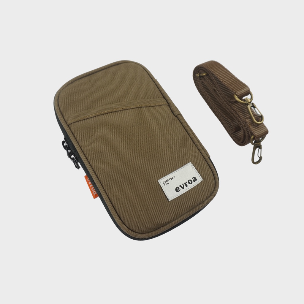 Evroa Polka Sling Phone - Coffe