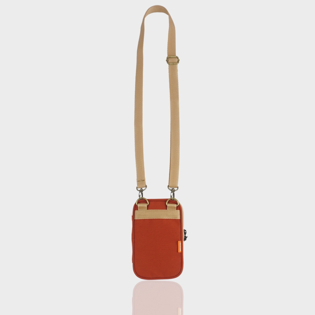 Evroa Polka Sling Phone - Terracotta