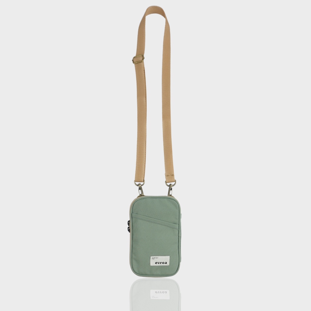 Evroa Polka Sling Phone - Olive