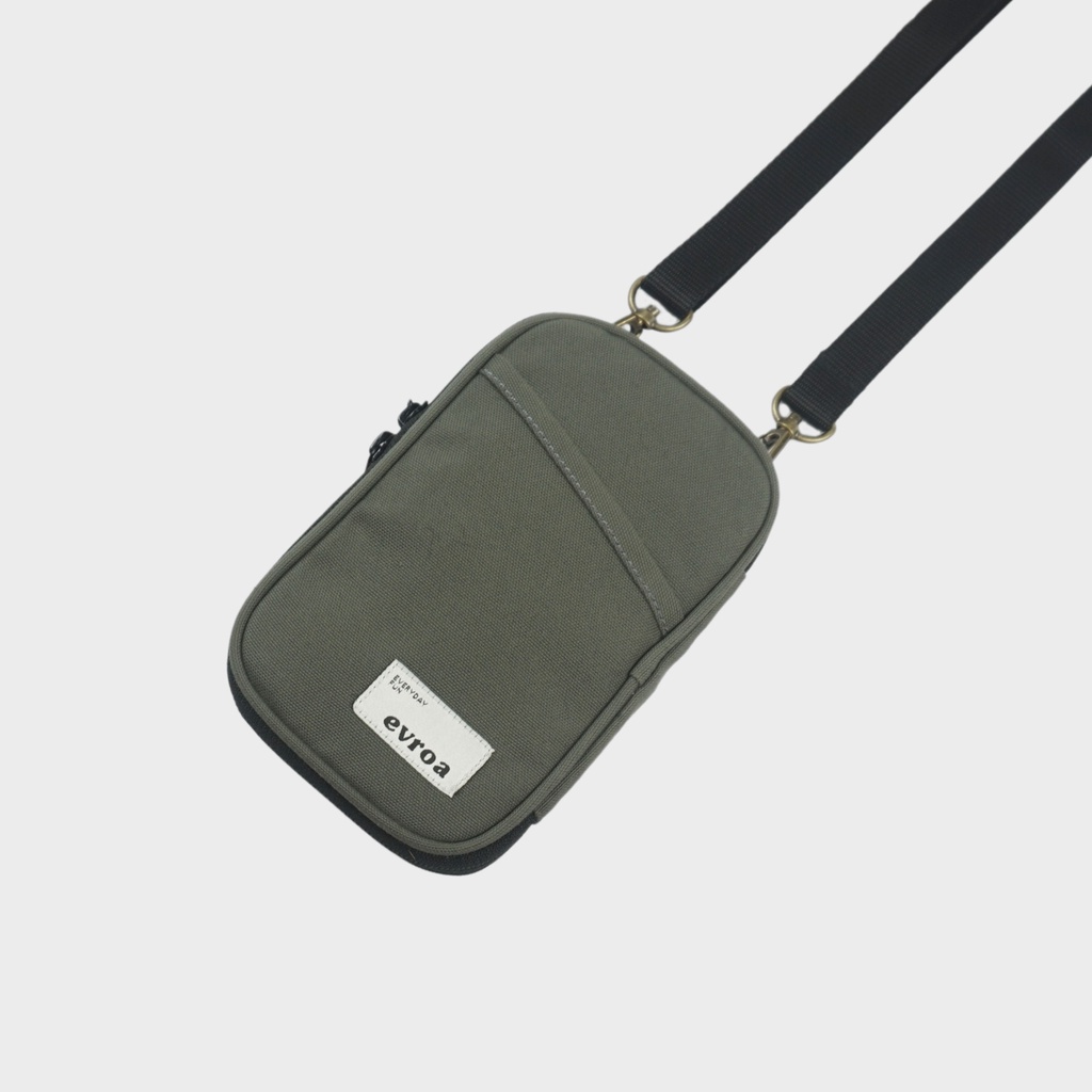 Evroa Polka Sling Phone - Dark Grey