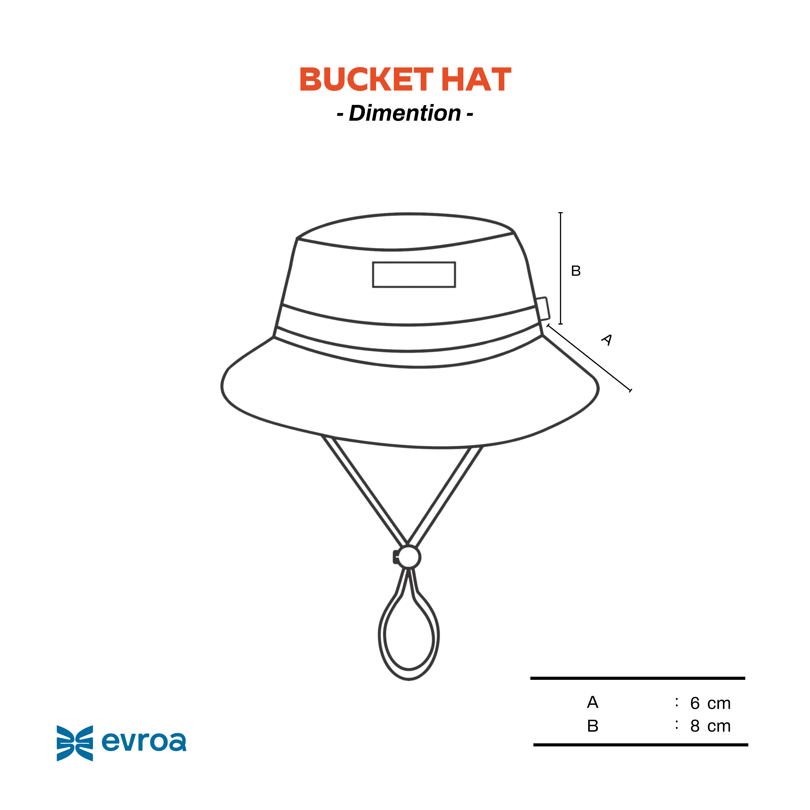Evroa Bucket Hat All Varian
