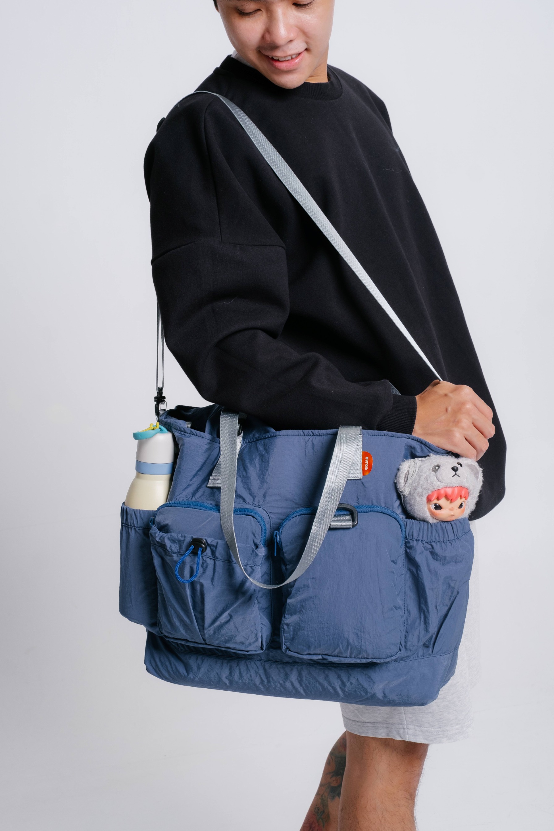 Evroa Essa Tote Bag - Blue