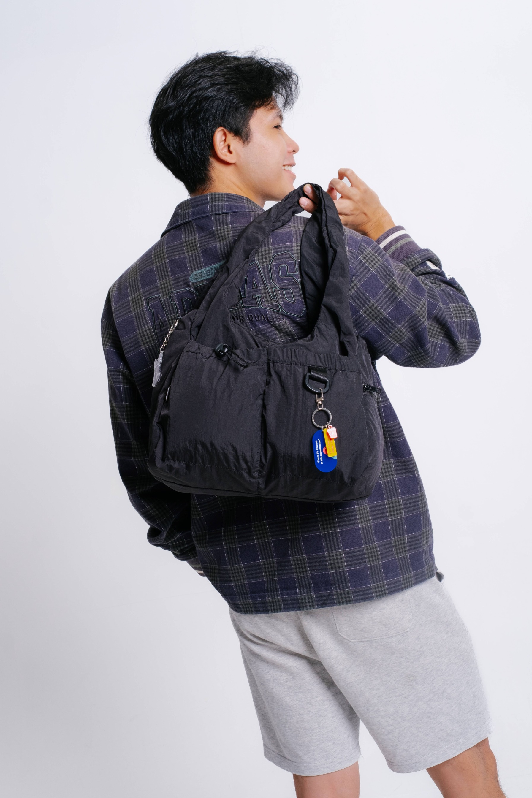Evroa Mova Shoulder Bag - Black