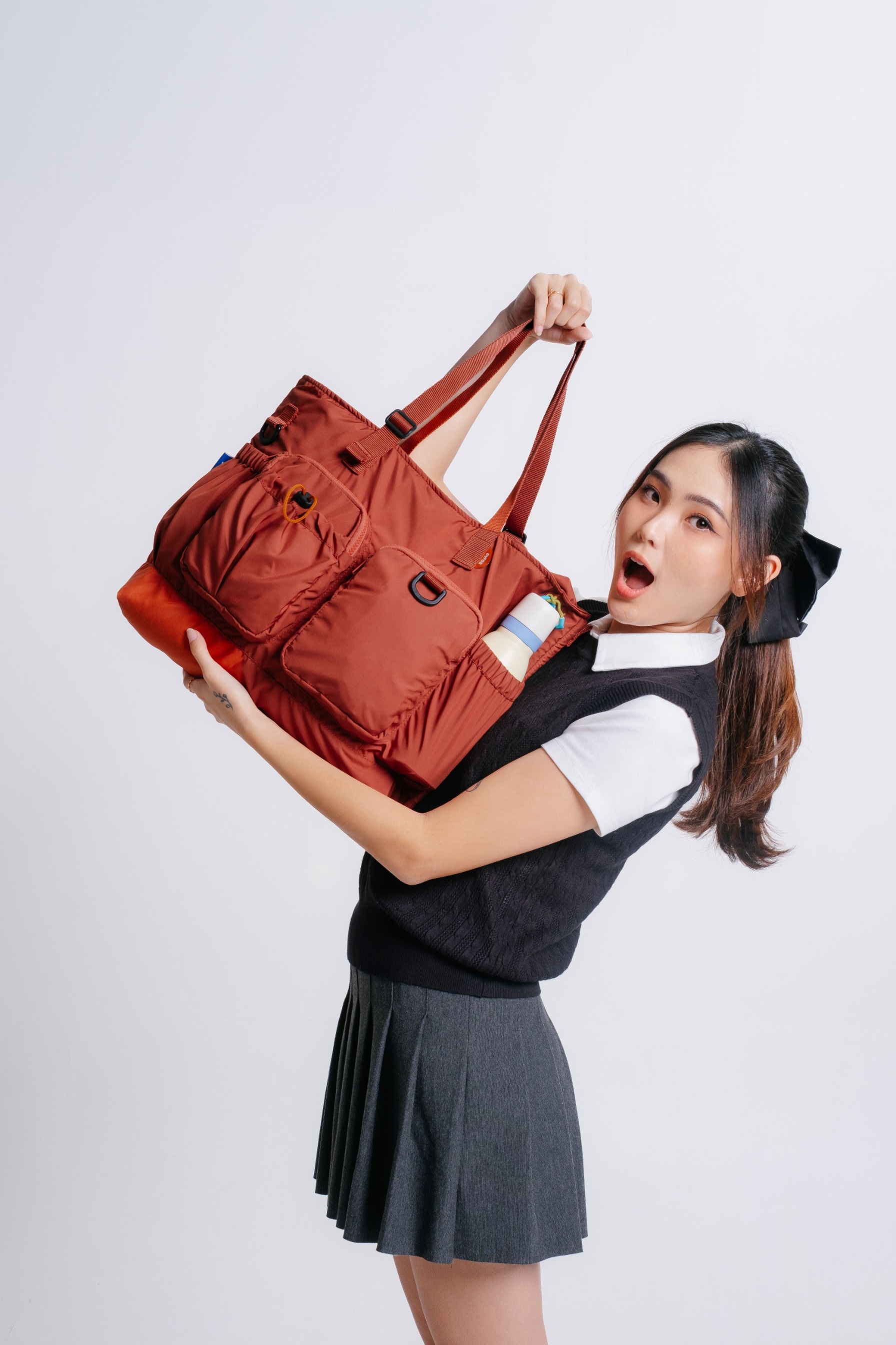Evroa Essa Tote Bag - Terracota