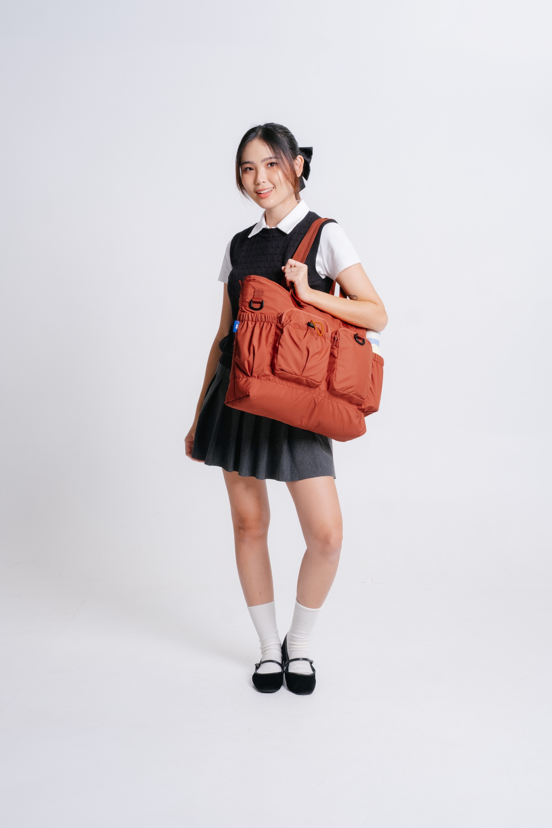 Evroa Essa Tote Bag - Terracota