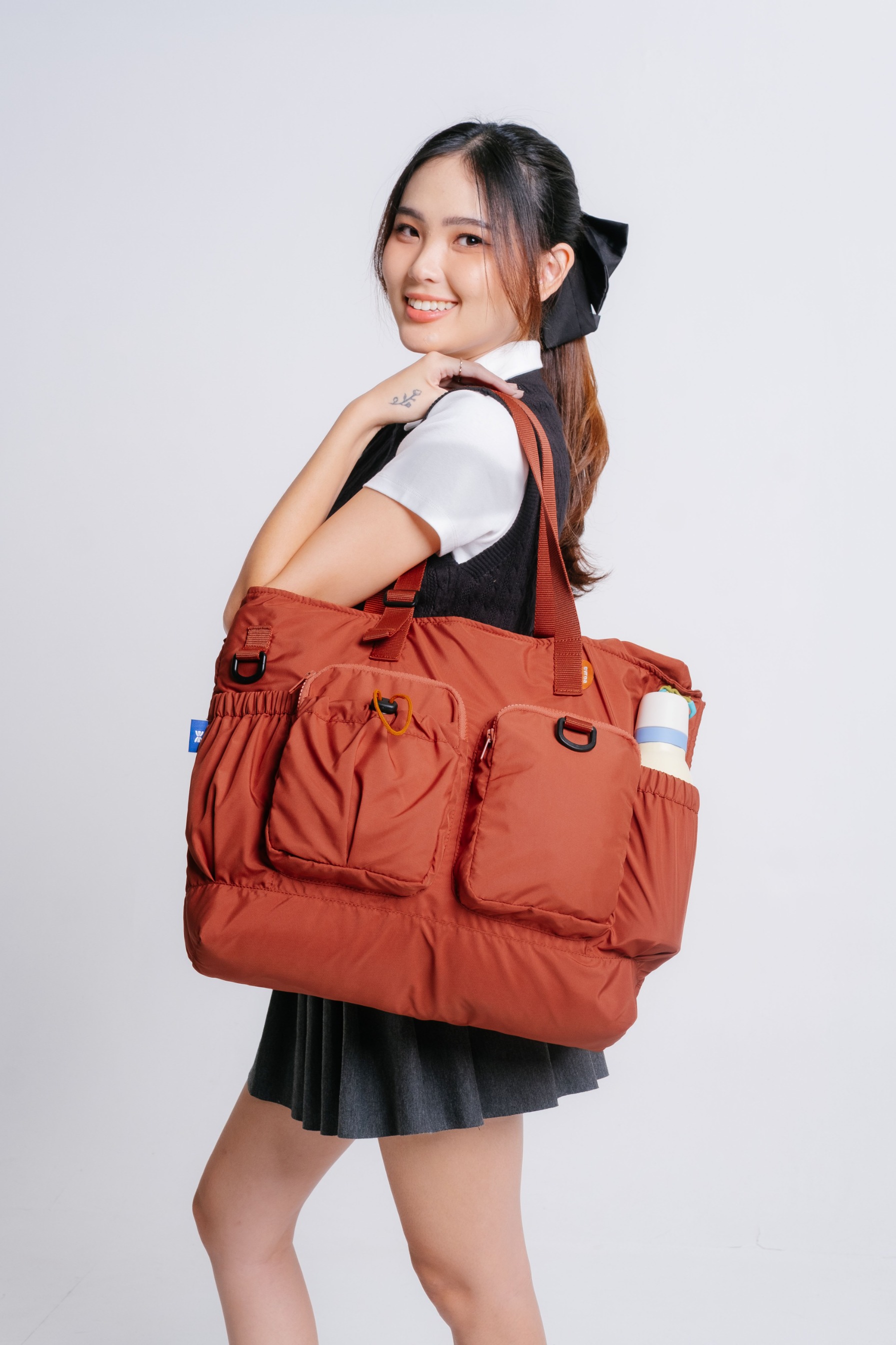 Evroa Essa Tote Bag - Terracota