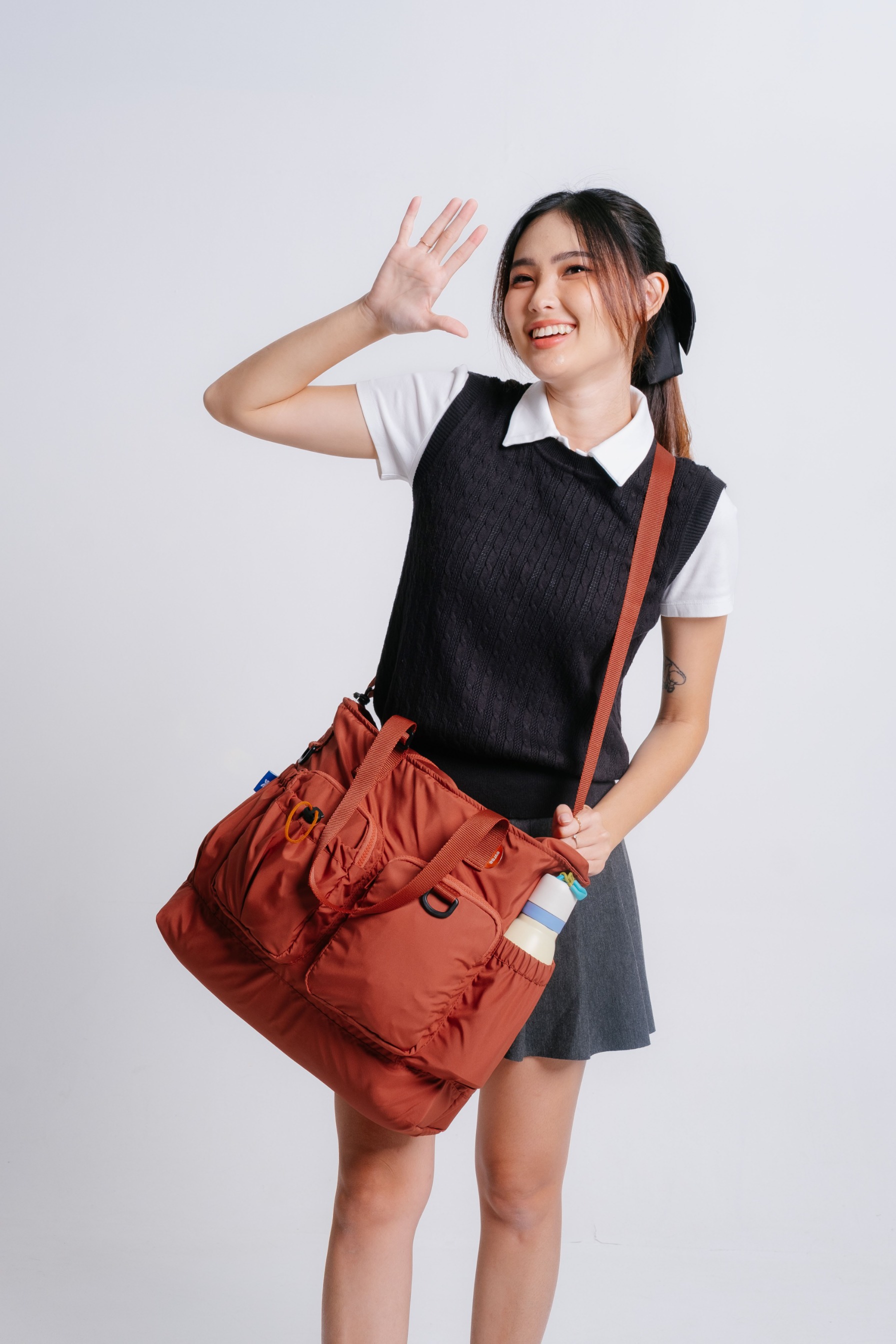 Evroa Essa Tote Bag - Terracota