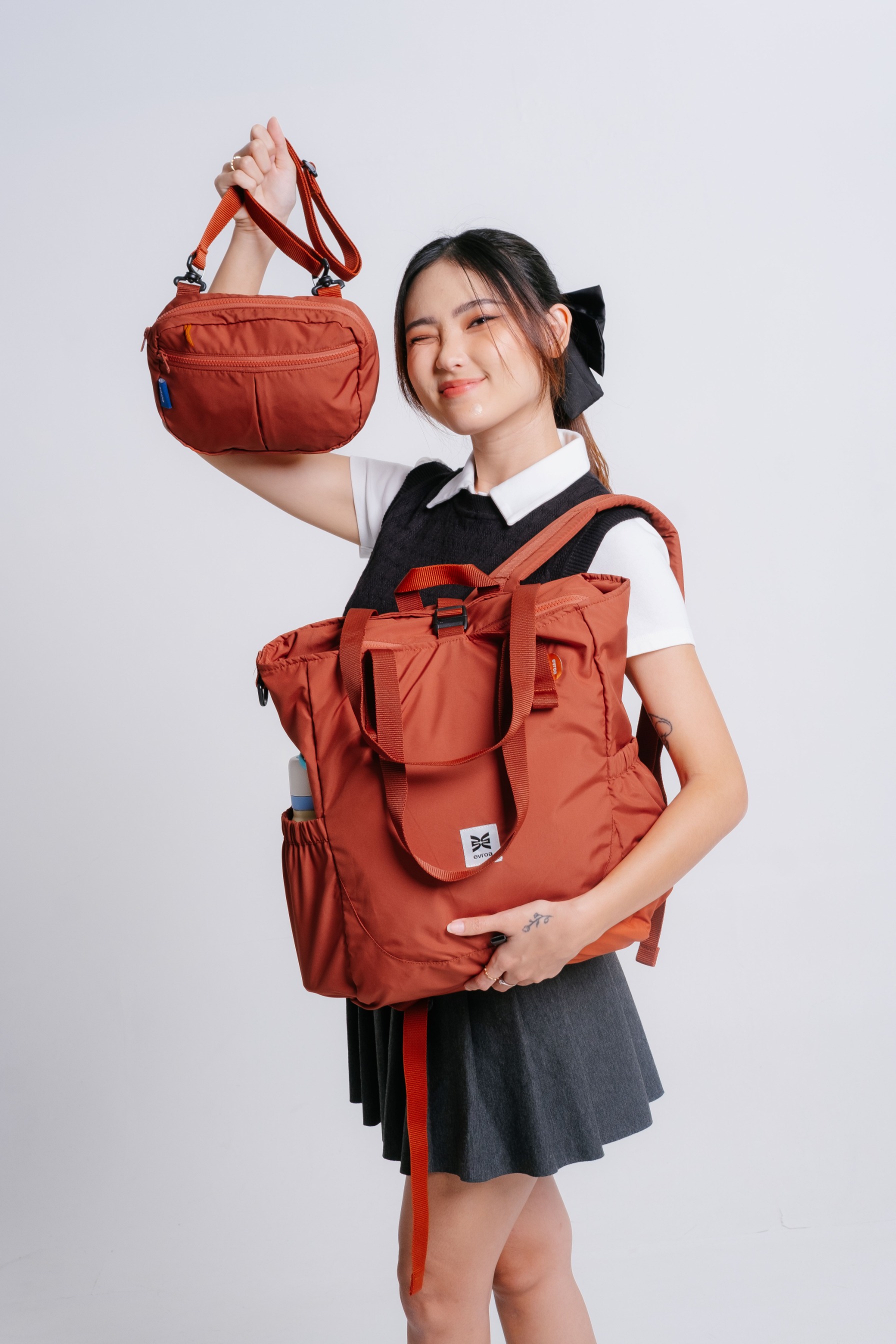 Evroa Alter Totepack - Terracota