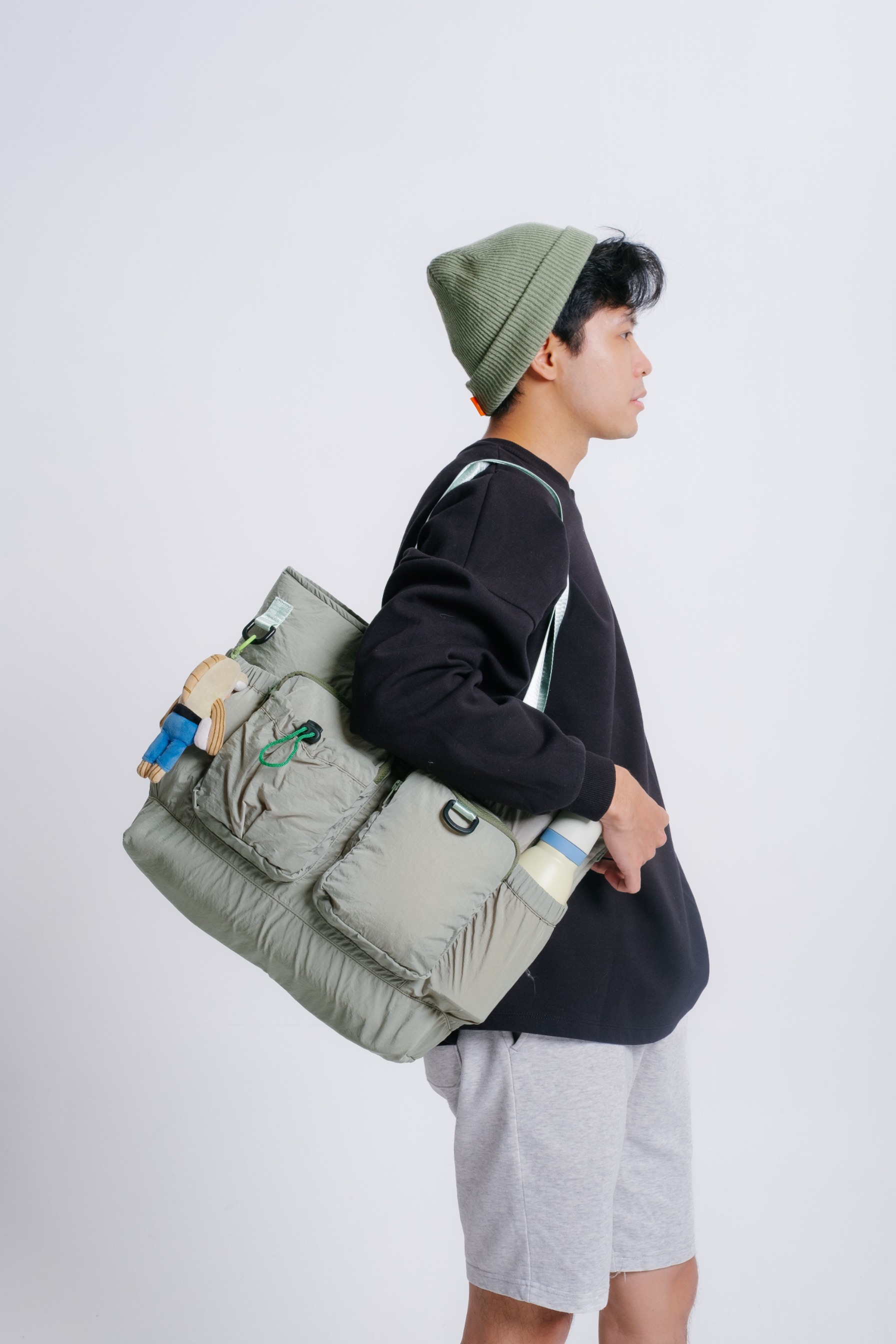 Evroa Essa Tote Bag - Sage Green