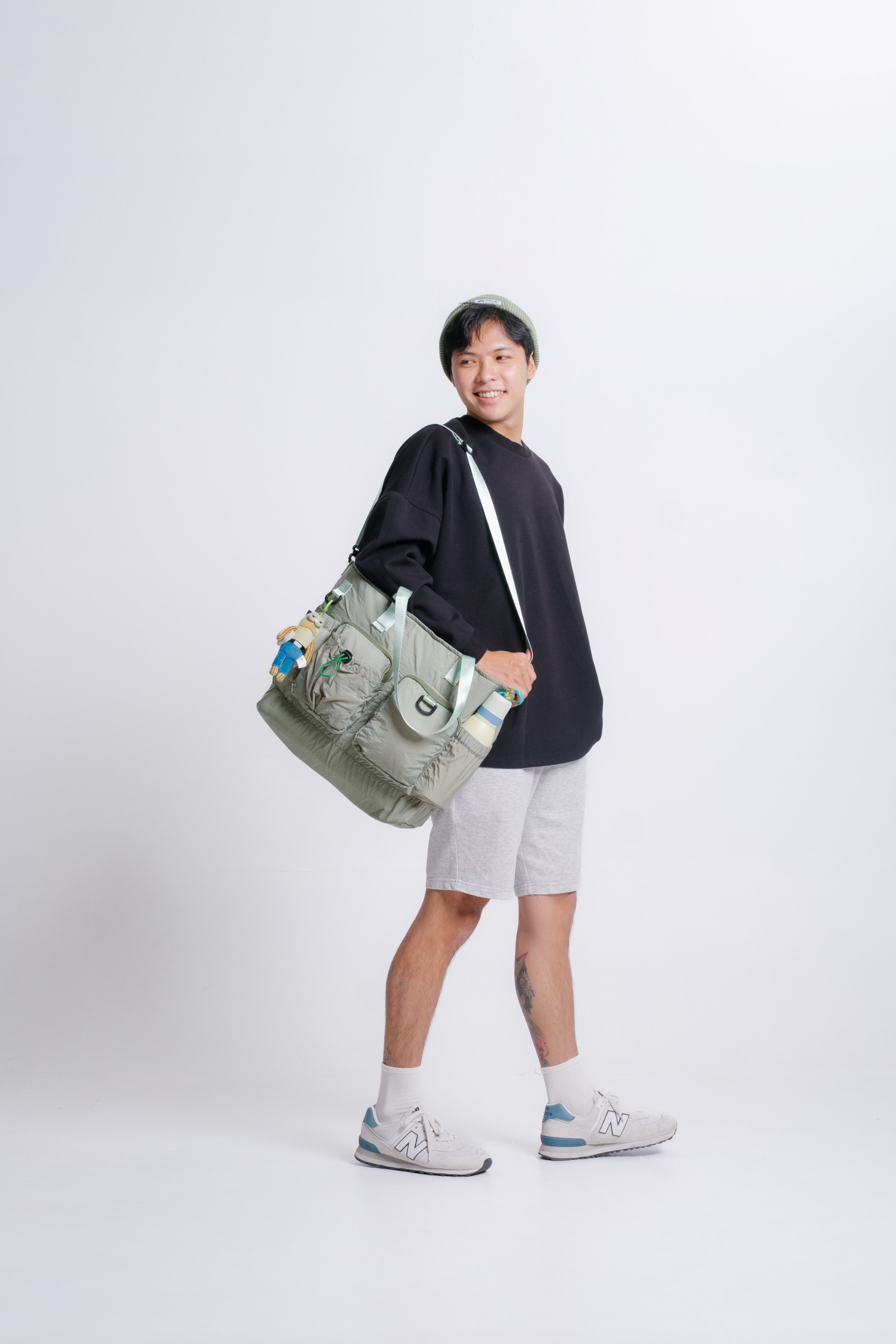 Evroa Essa Tote Bag - Sage Green