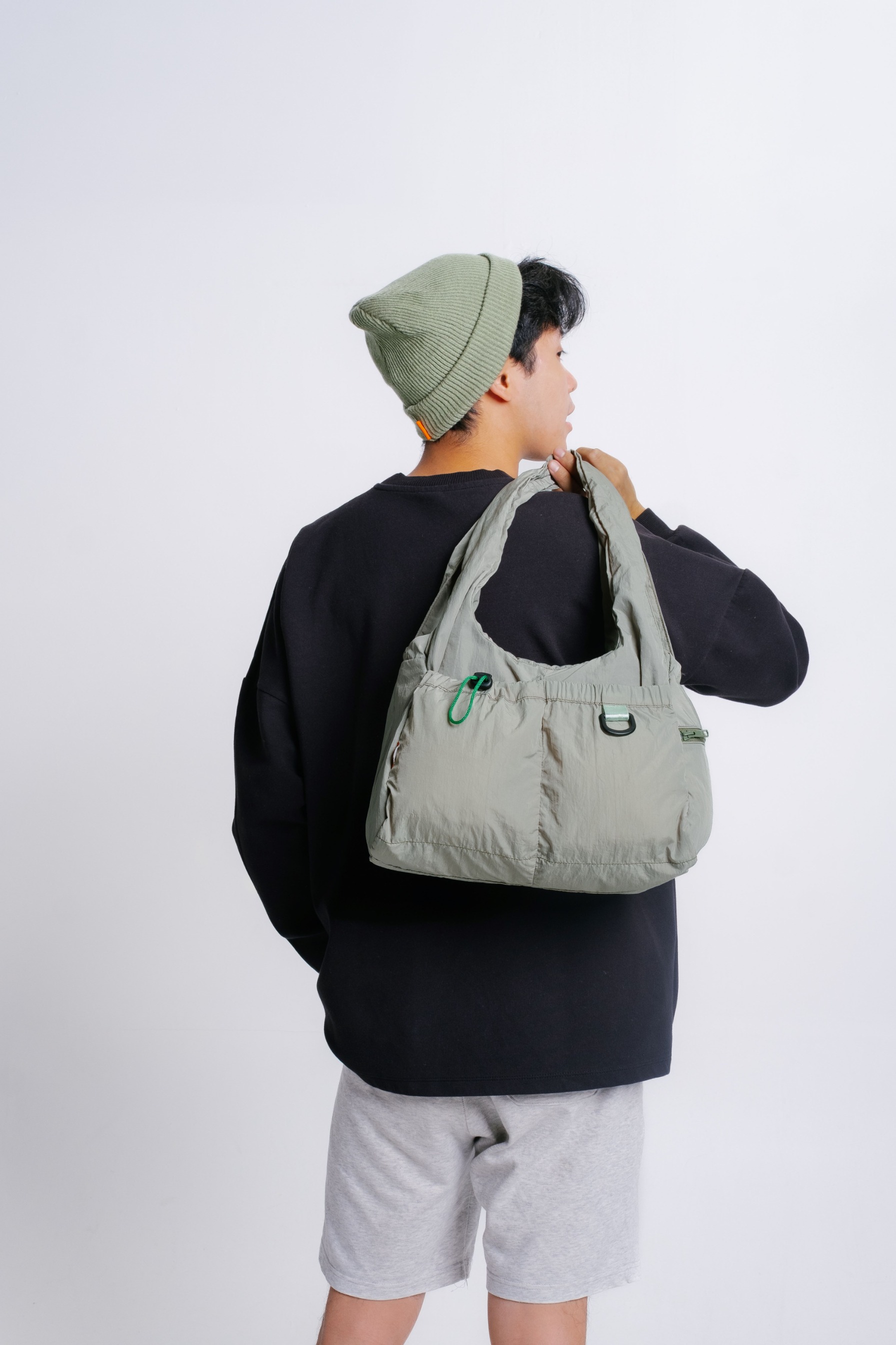 Evroa Mova Shoulder Bag - Sage Green