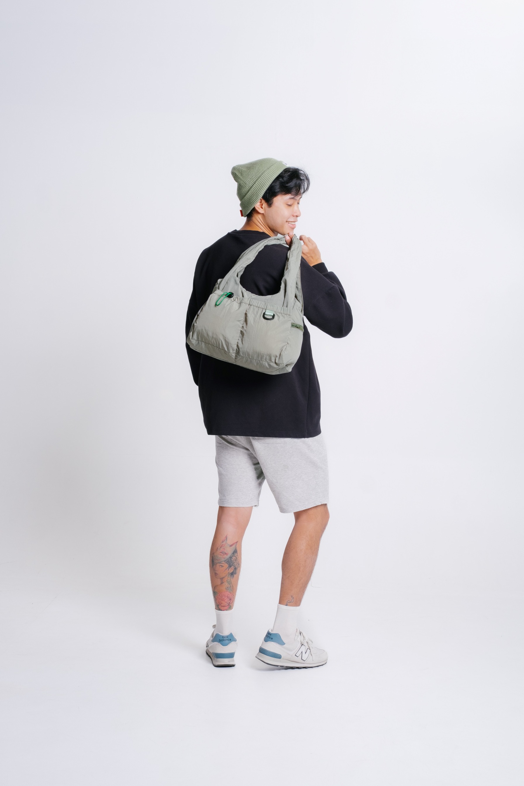 Evroa Mova Shoulder Bag - Sage Green