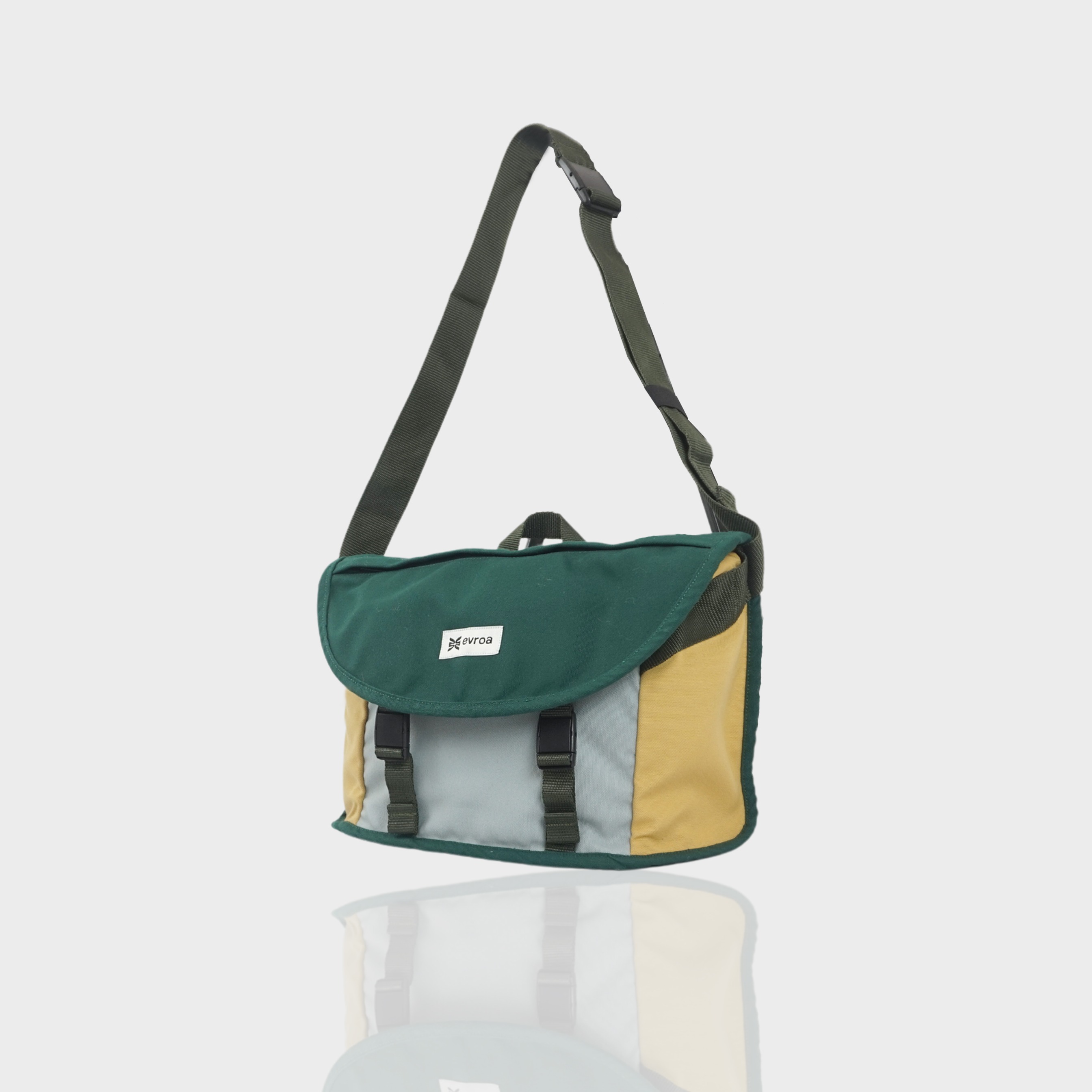 Evroa Palmer Slingbag - Green Light Grey