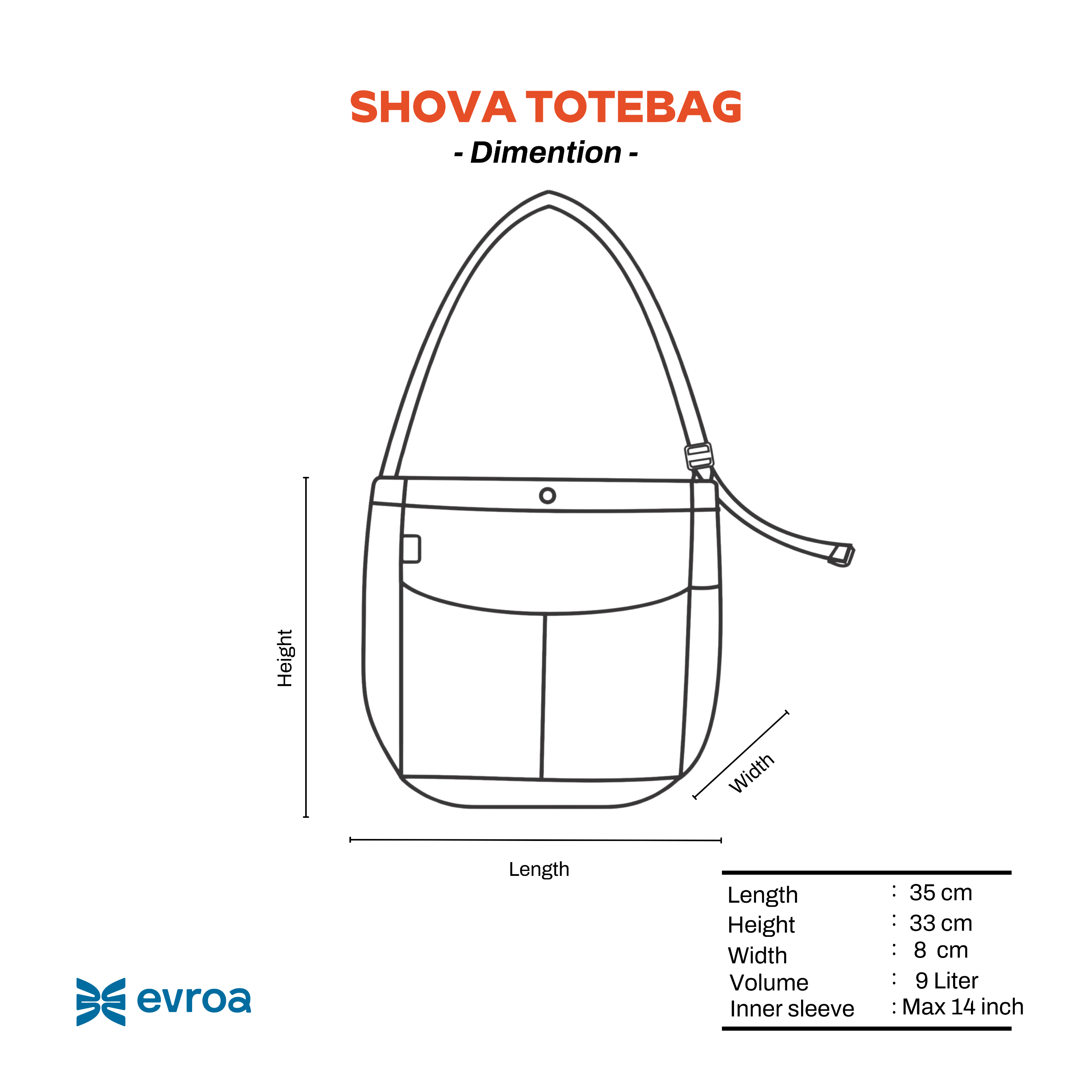 Evroa Shova Totebag All Varian