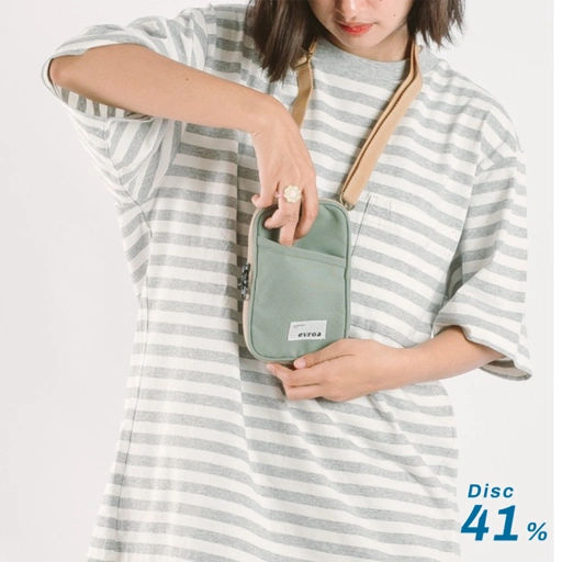 Image of Evroa Polka Sling Phone - Olive