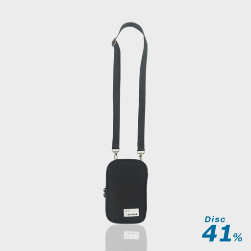 Image of Evroa Polka Sling Phone - Black