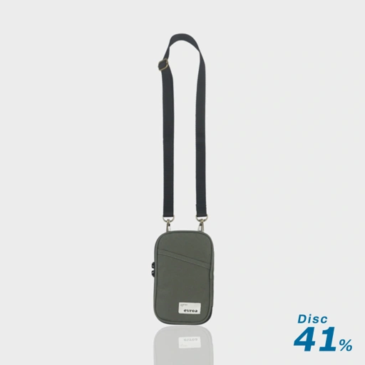 Image of Evroa Polka Sling Phone - Dark Grey