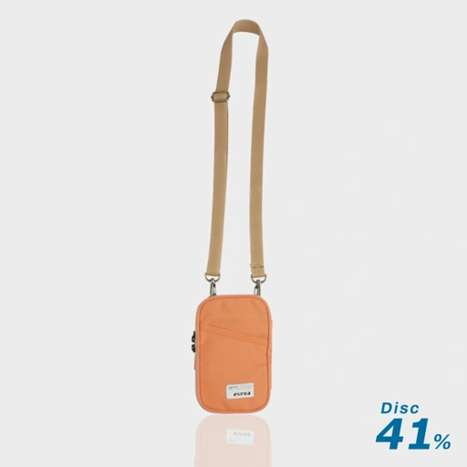 Image of Evroa Polka Sling Phone - Peach