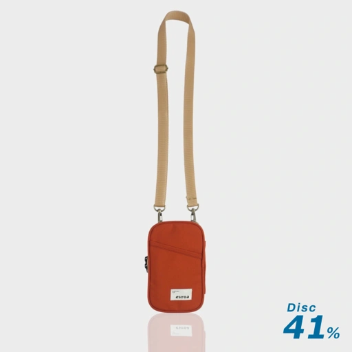 Image of Evroa Polka Sling Phone - Terracotta
