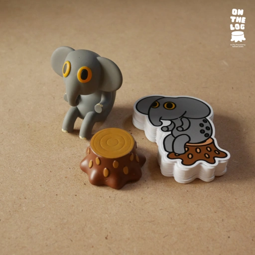Image of " Eleven " On The Log series 