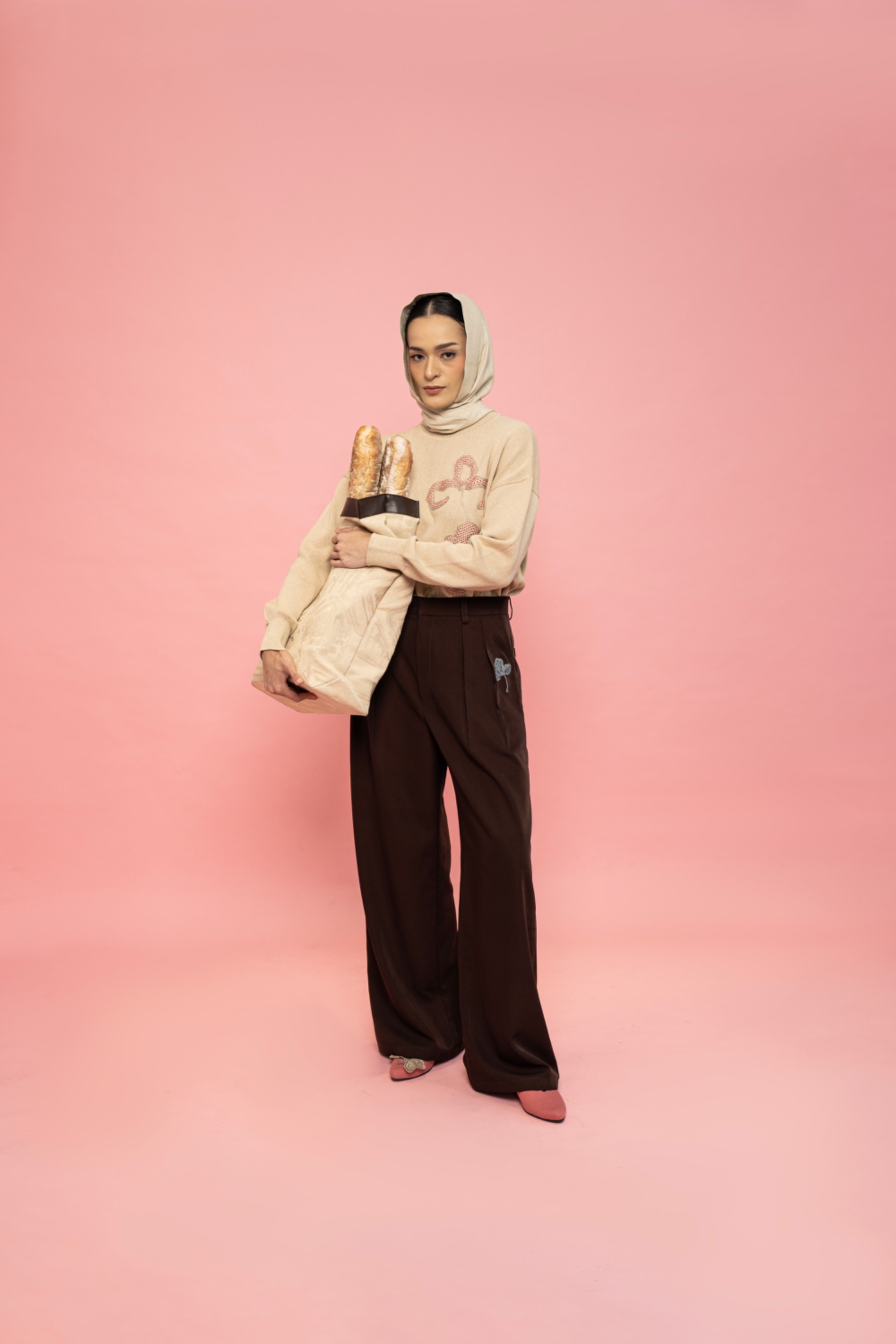 x Indira Semi Wool Pants