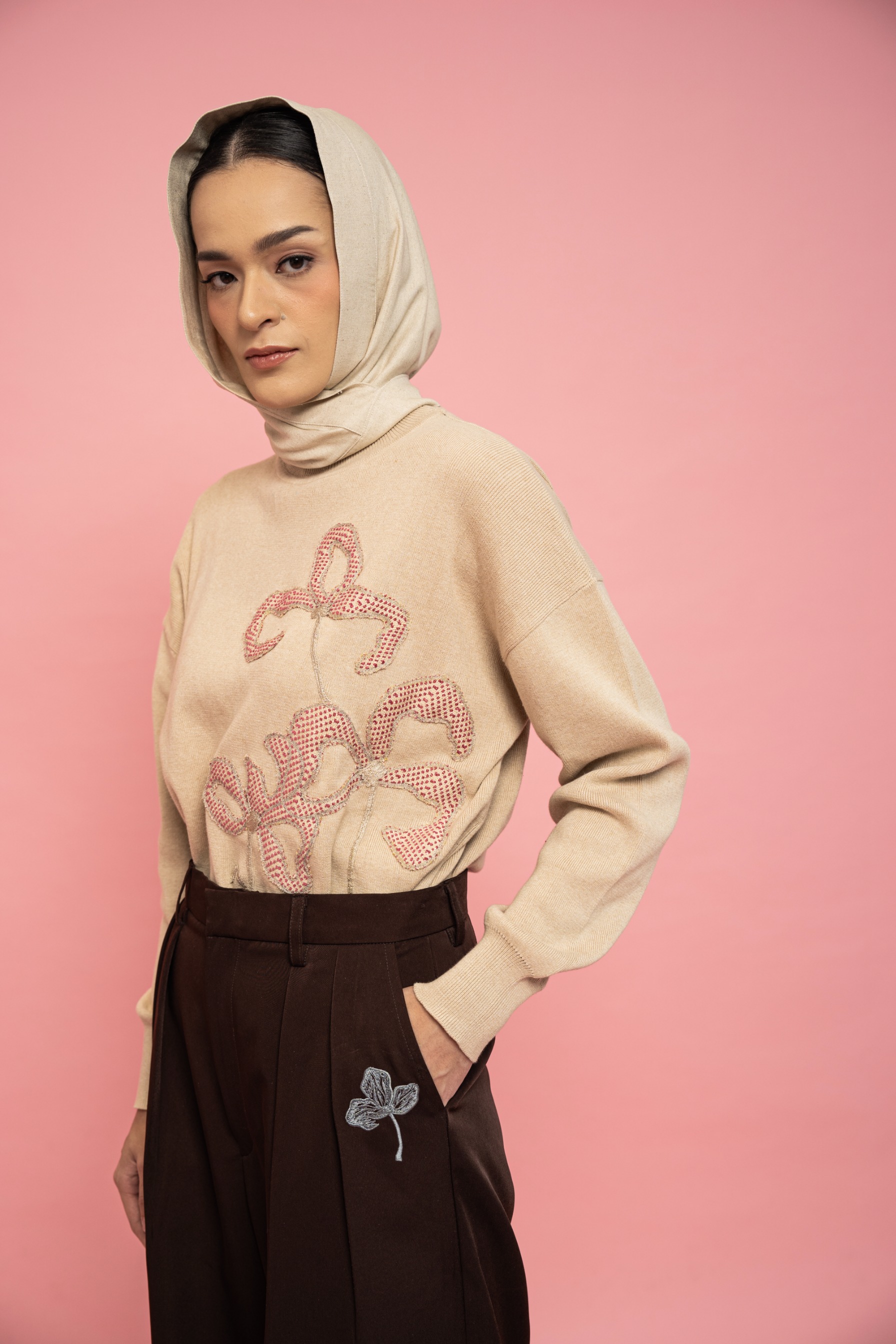 x Indira Pola Sweater