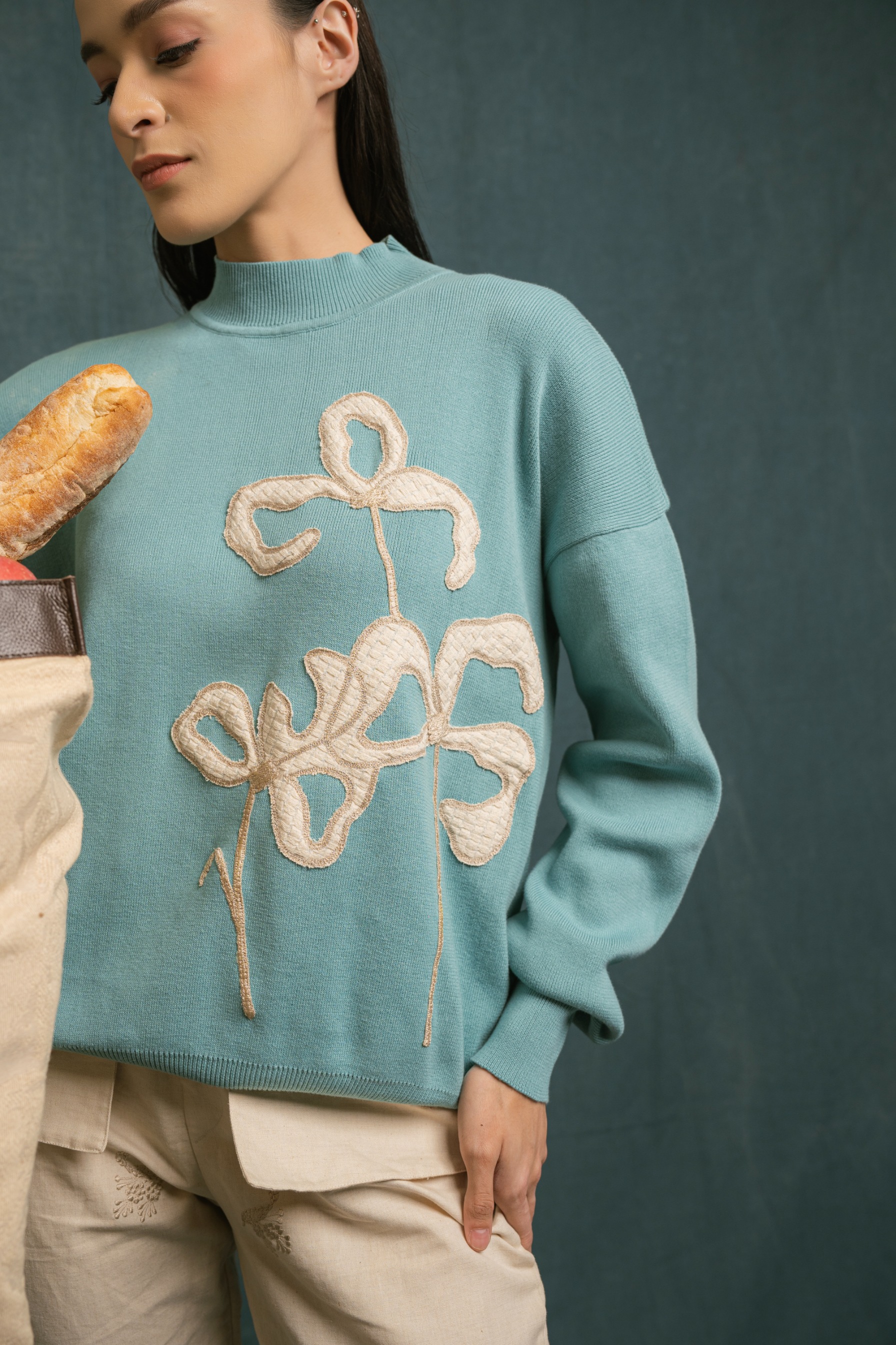 x Indira Pola Sweater