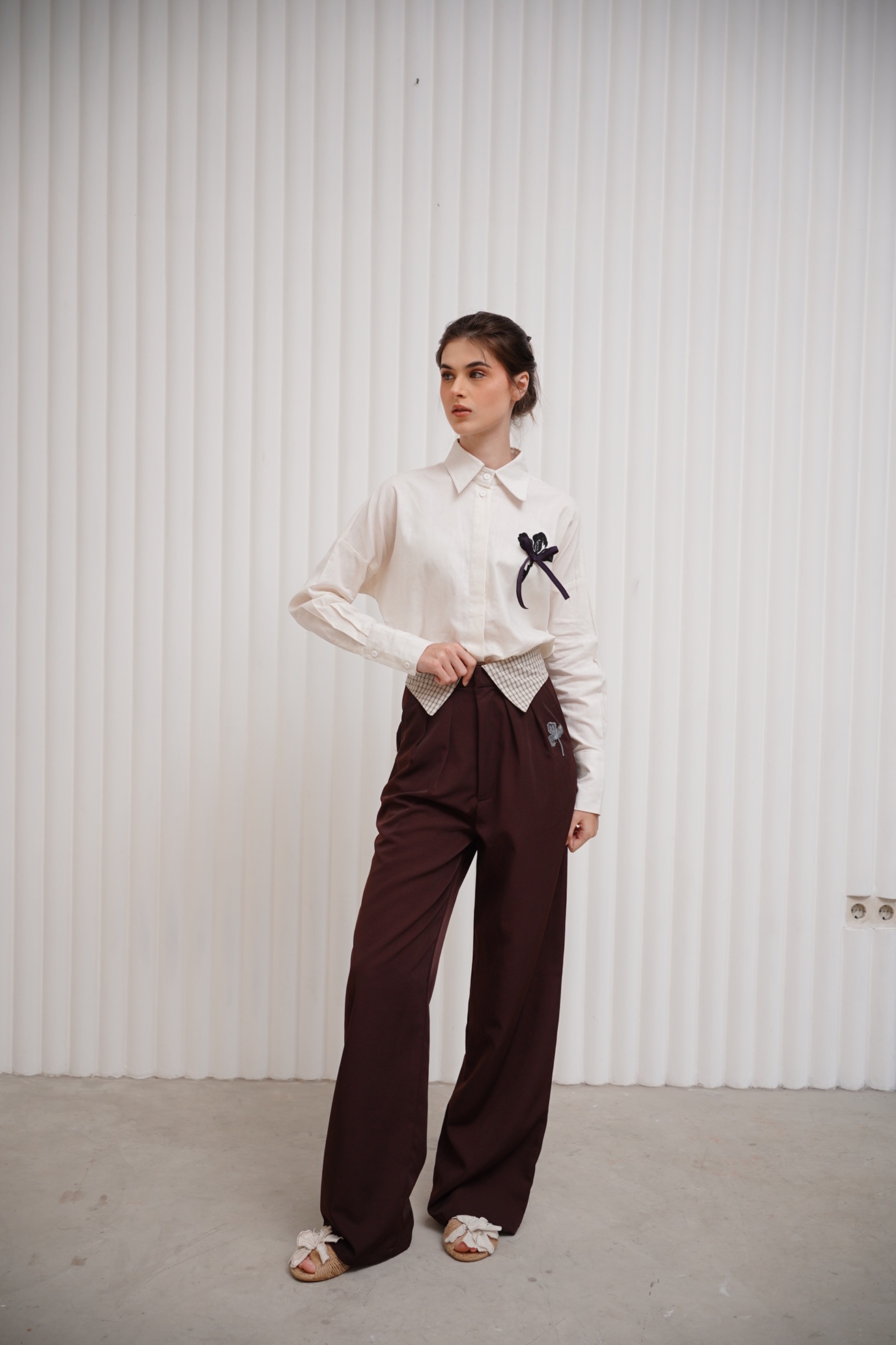 Upcycled Semiwool Pants