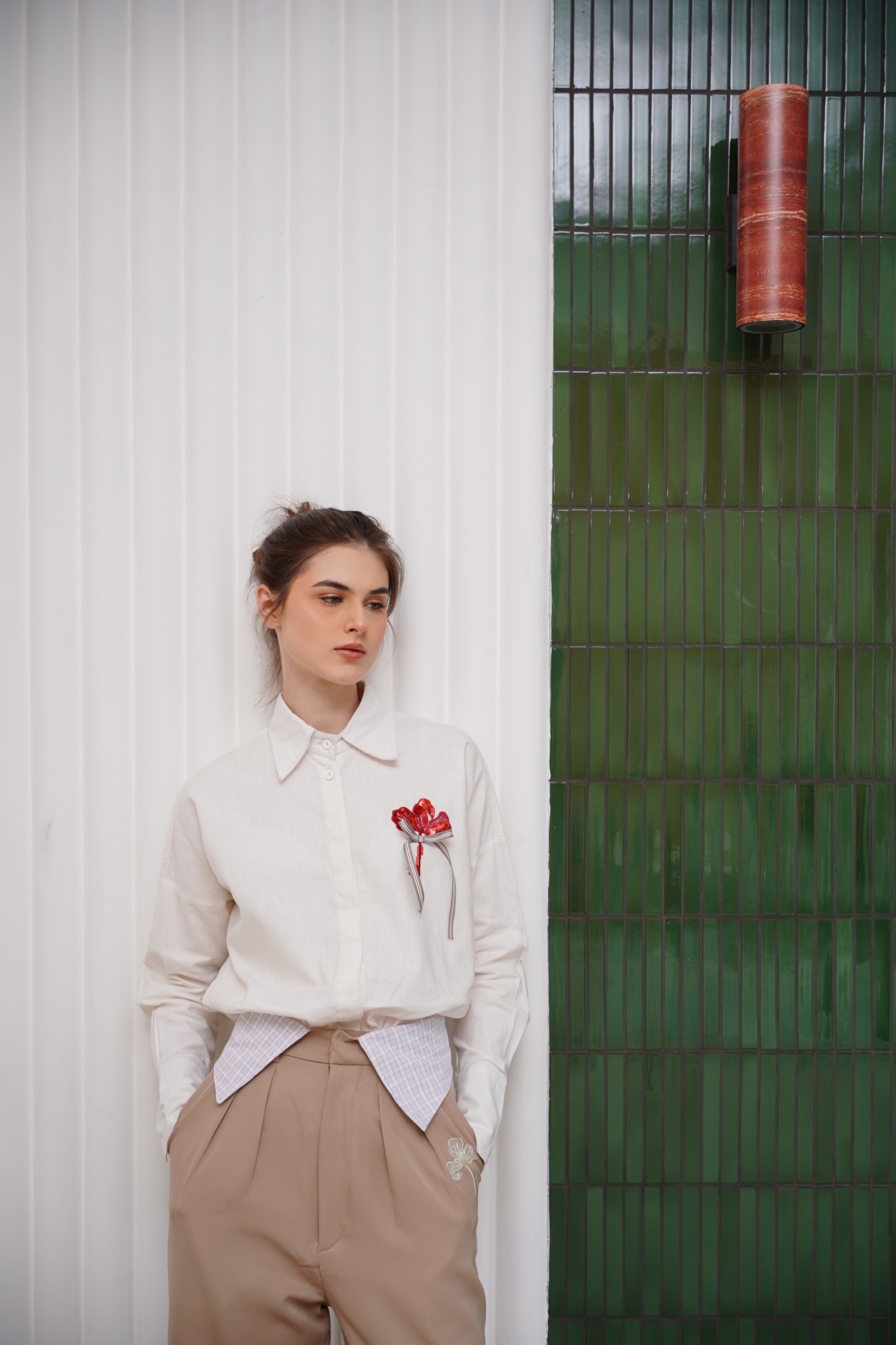 Upcycled Semiwool Pants