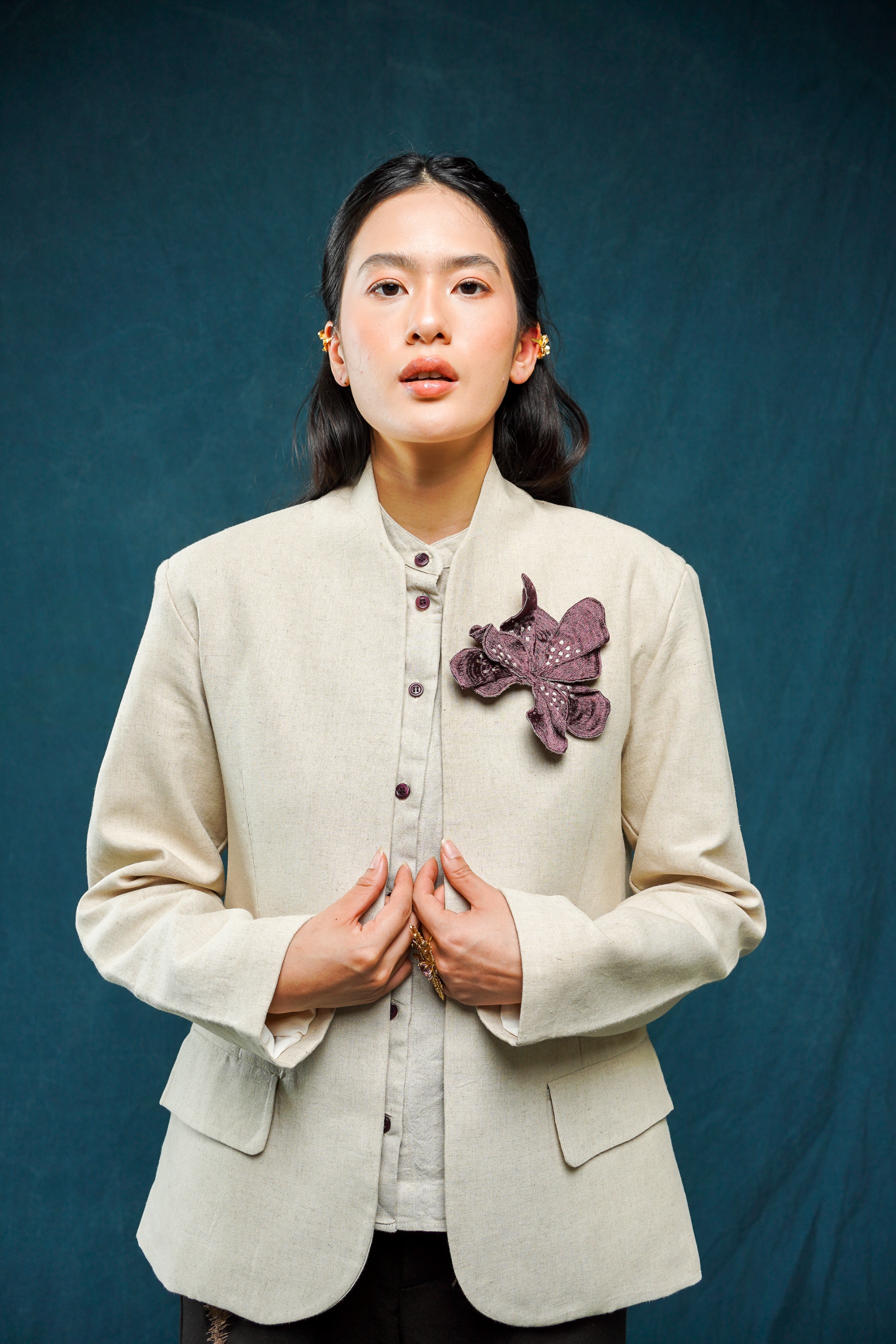 Suka Linen Blazer