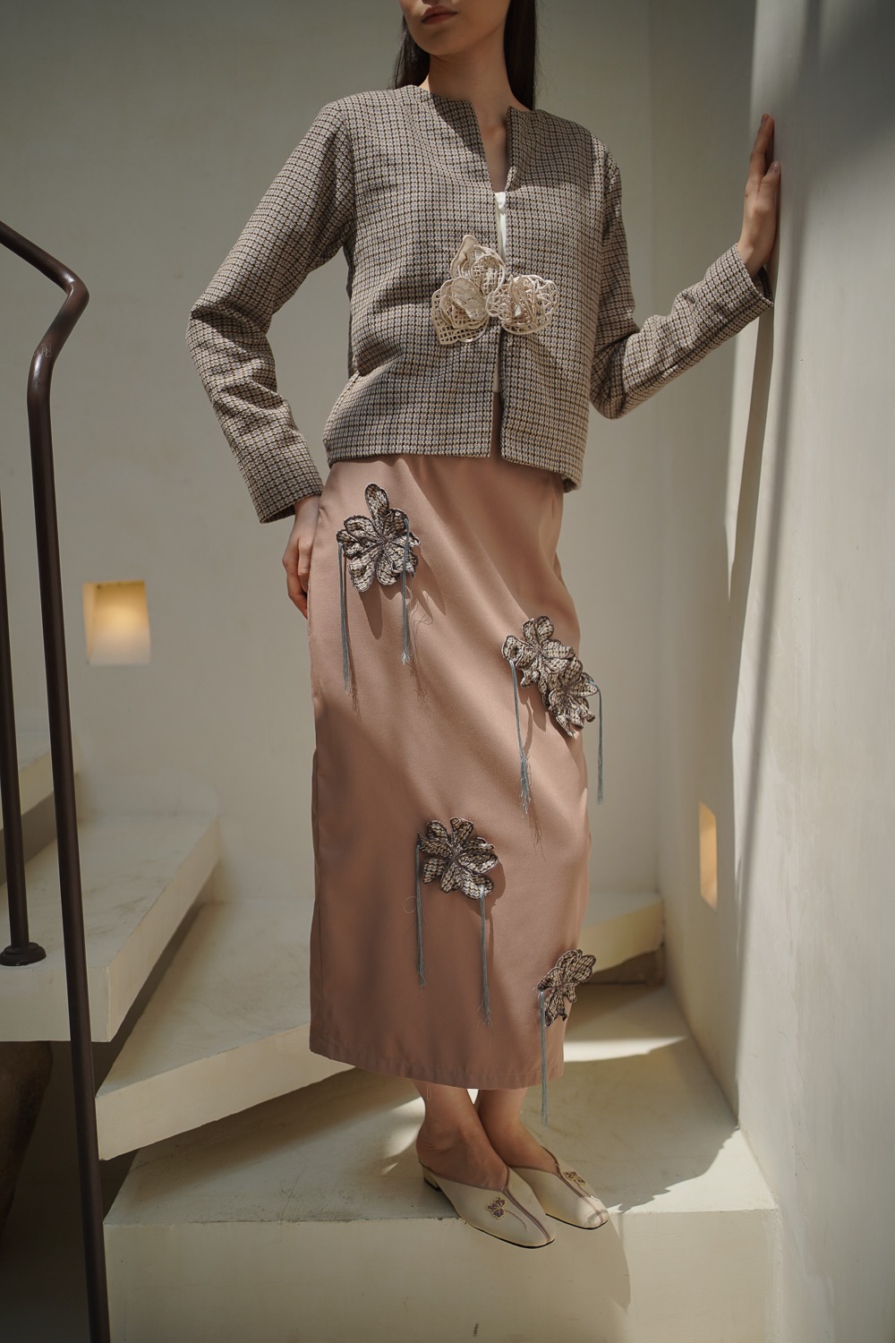 Embroidered Skirt