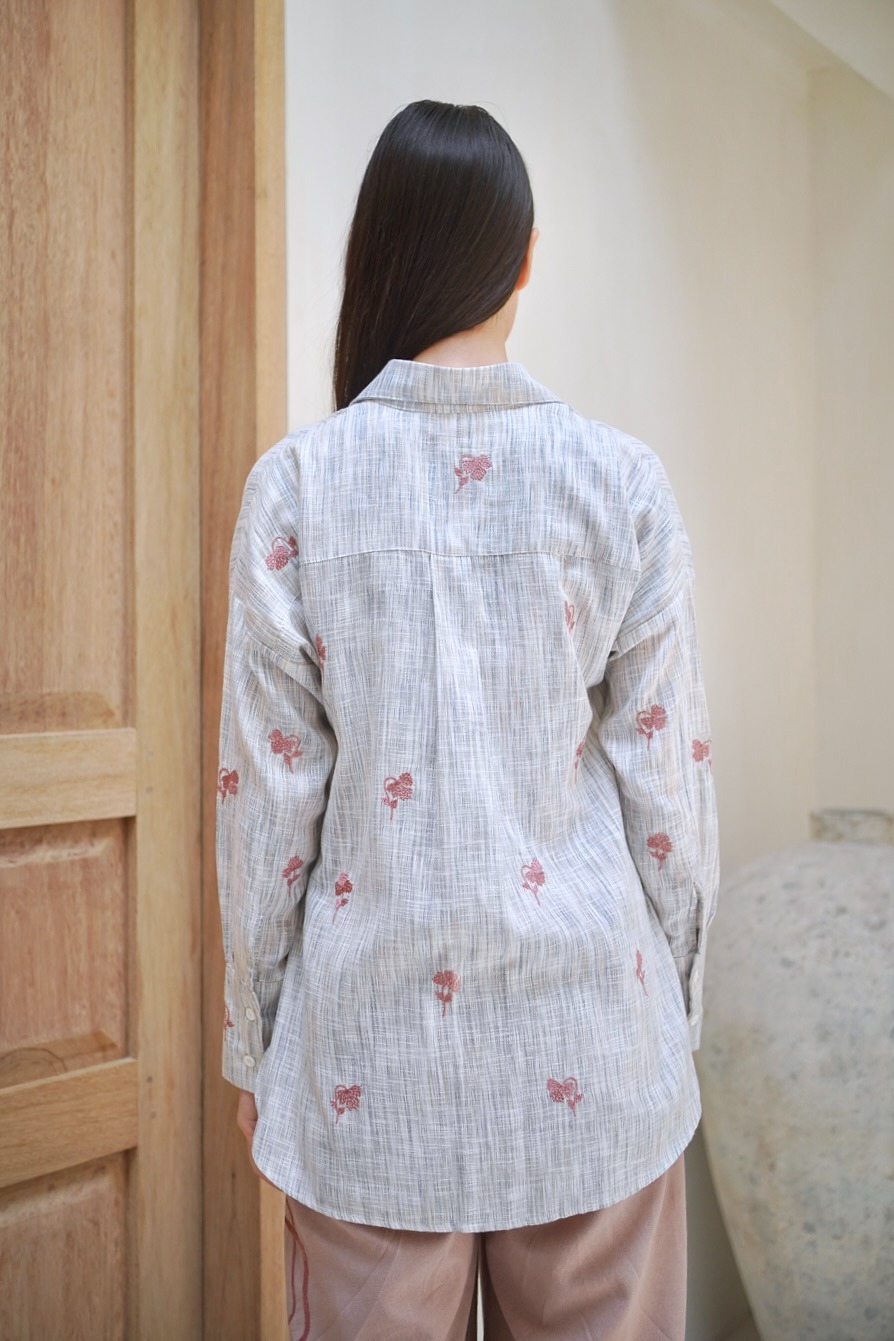Striped Linen Top