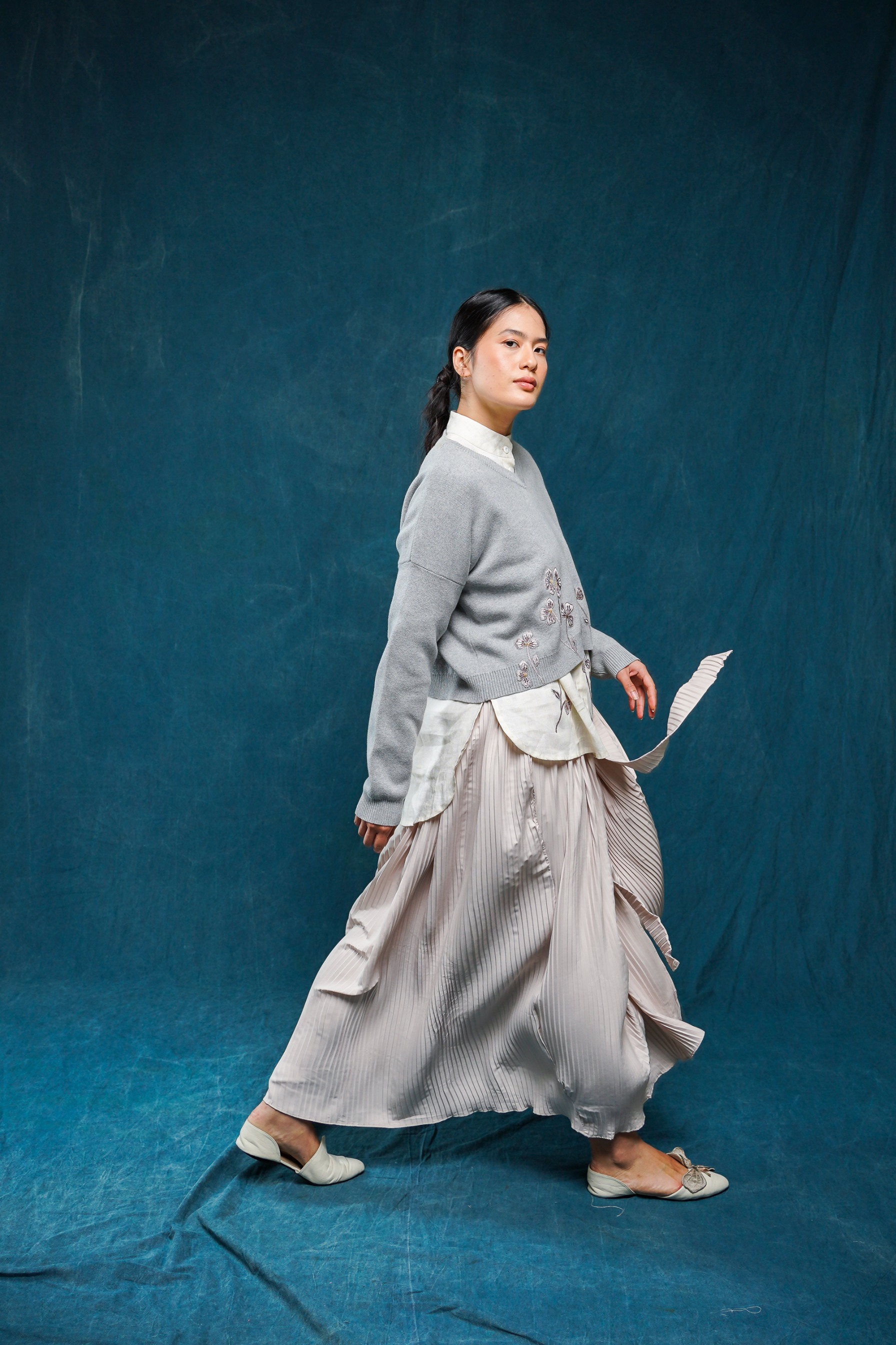 Plisse Skirt