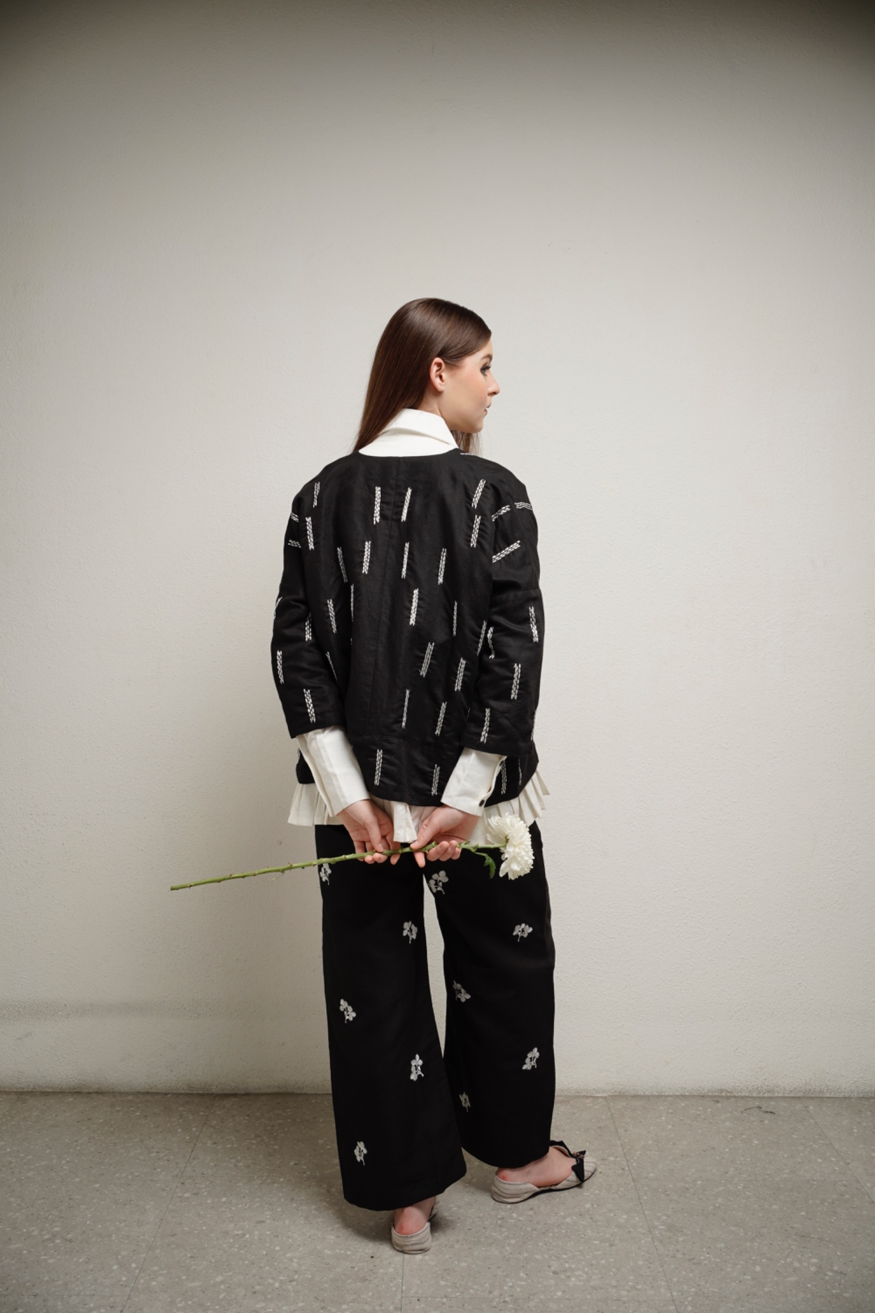 Striped Linen Jacket