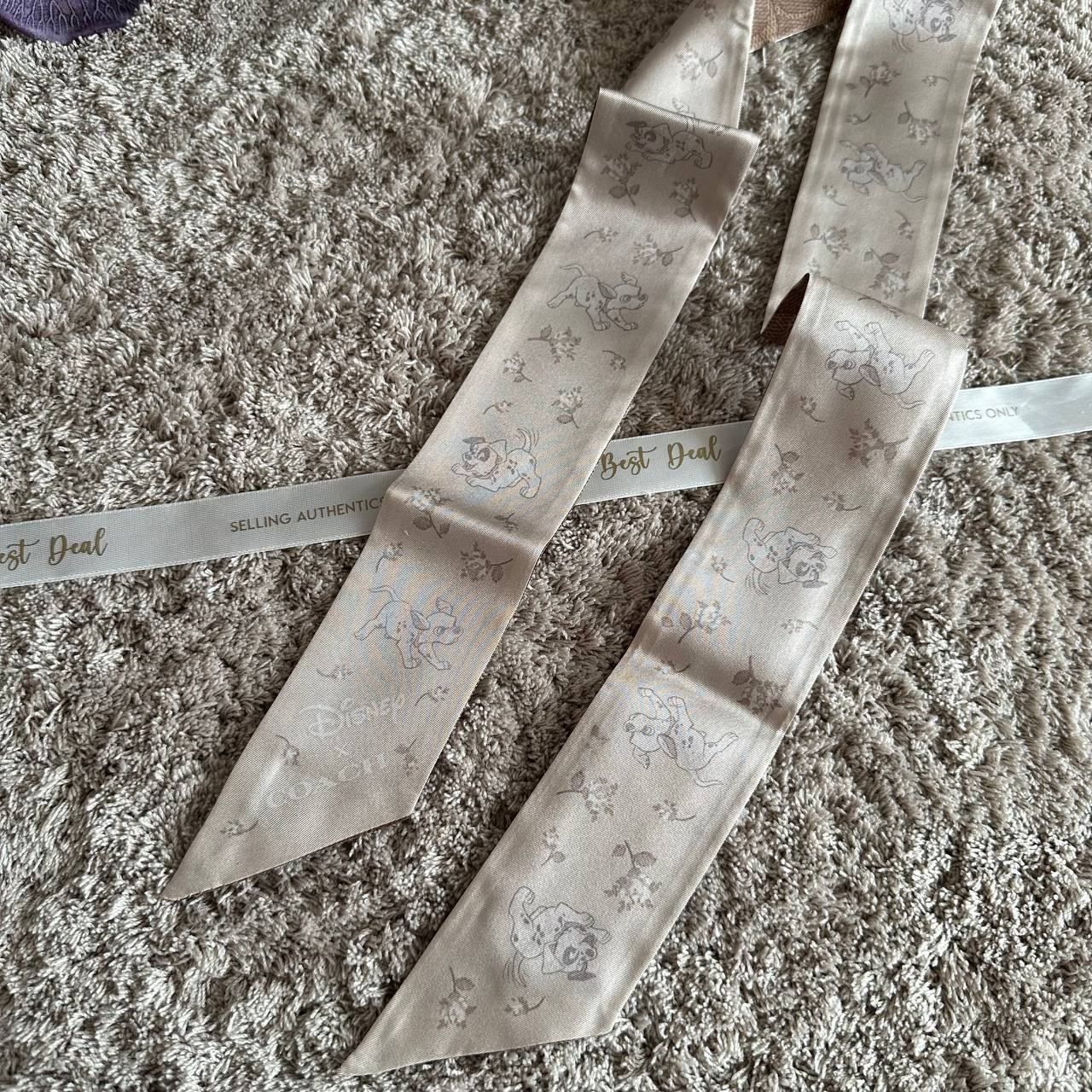 Coach Sig Scarf & Coach Silk Skinny Scarf