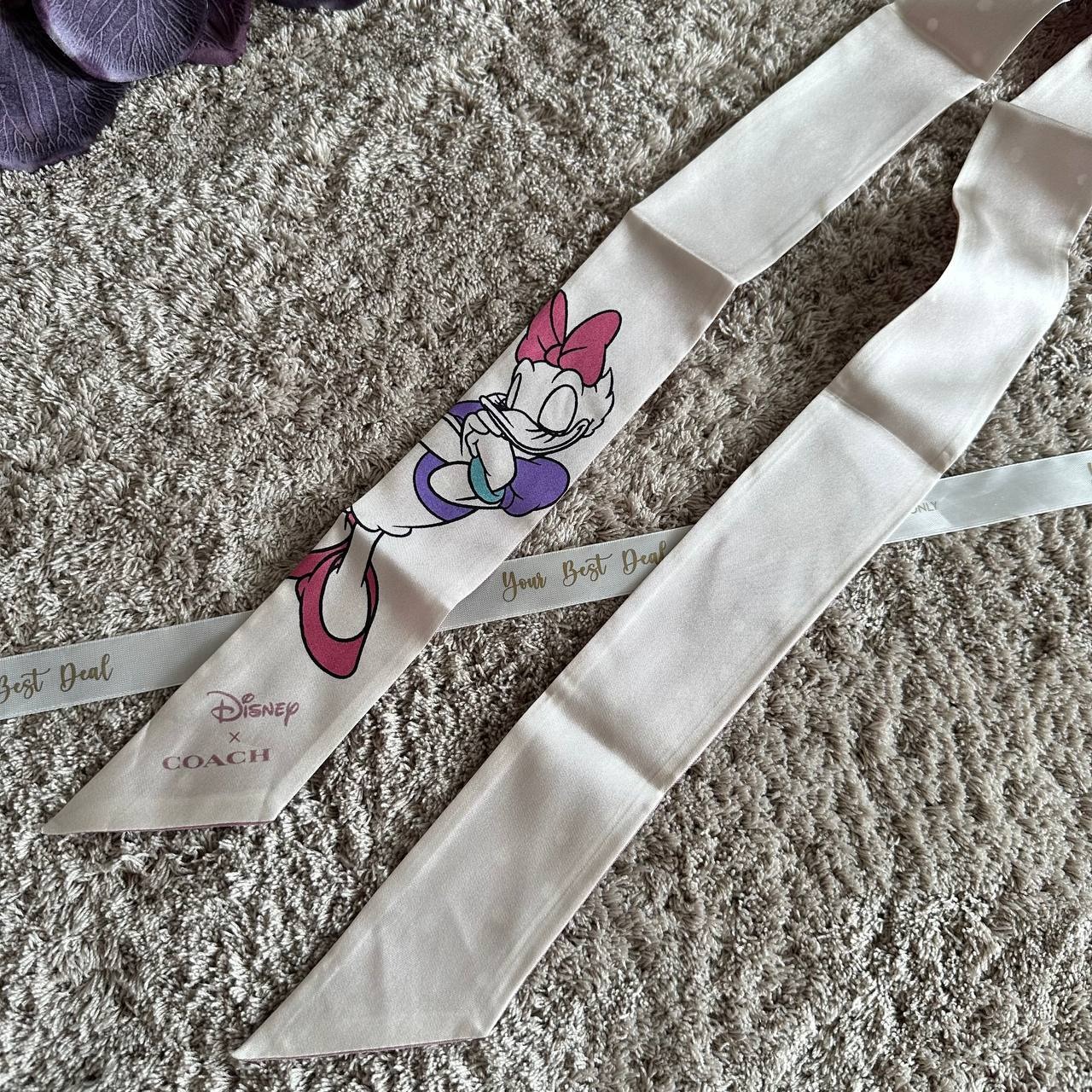 Coach Sig Scarf & Coach Silk Skinny Scarf