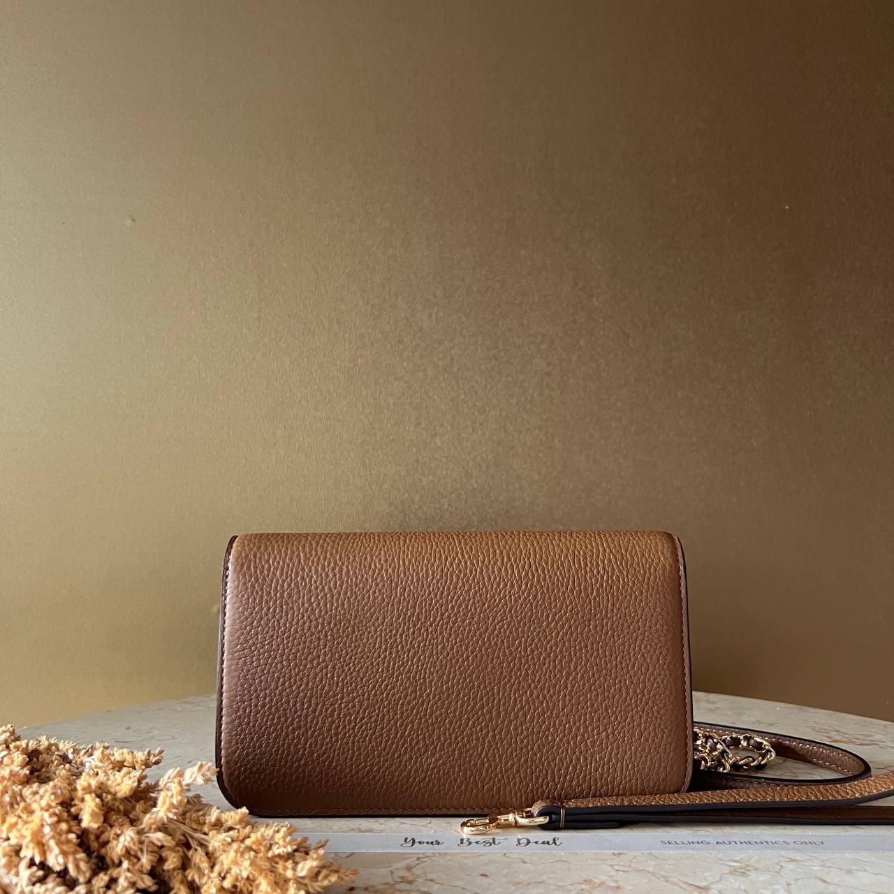 Tory Burch Britten Chain Wallet Wristlet