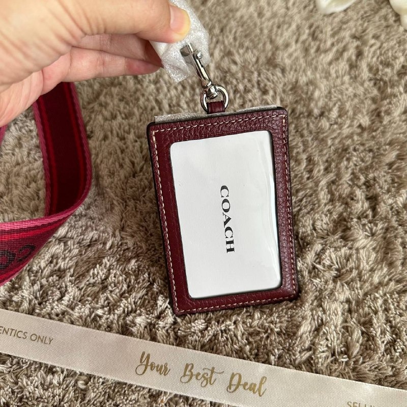 Coach Lanyard ID